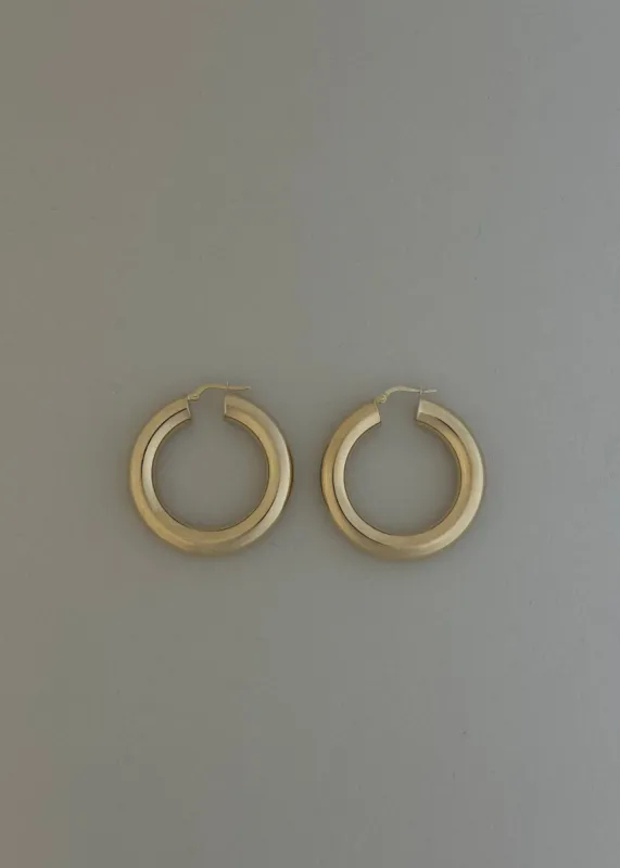 Archive Bold Hoop Earrings Large sold by Kinn