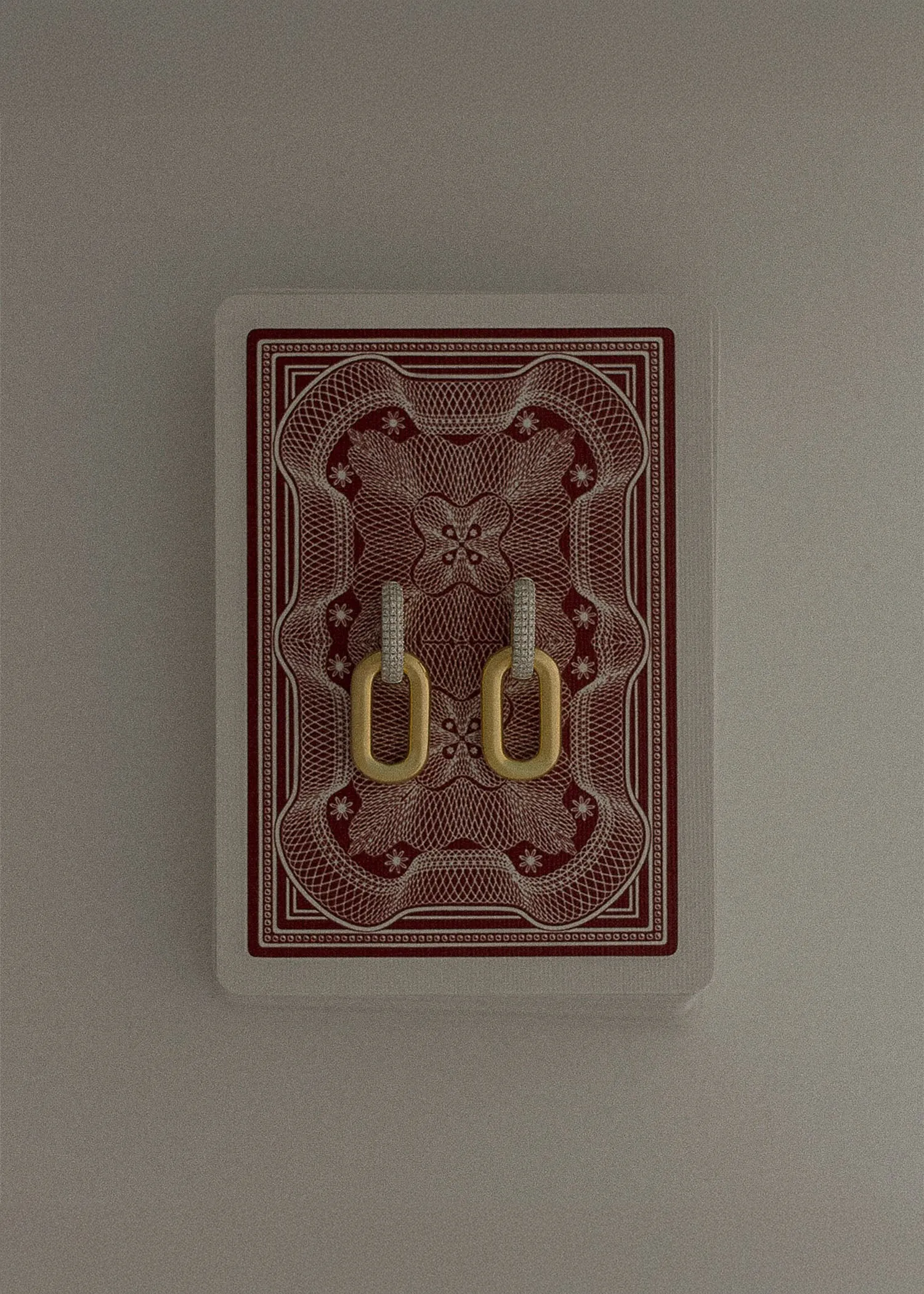 Pavé Link Earrings Diamond sold by Kinn product image thumbnail 4