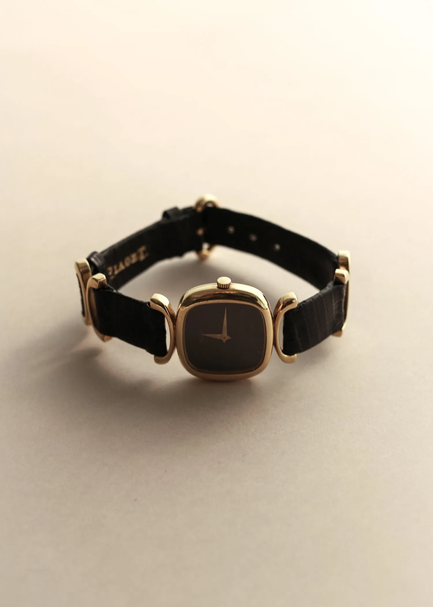 Vintage Piaget 18K Gold & Black Watch sold by Kinn product image thumbnail 2