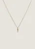 Milestone Drop Charm Diamond Necklace sold by Kinn