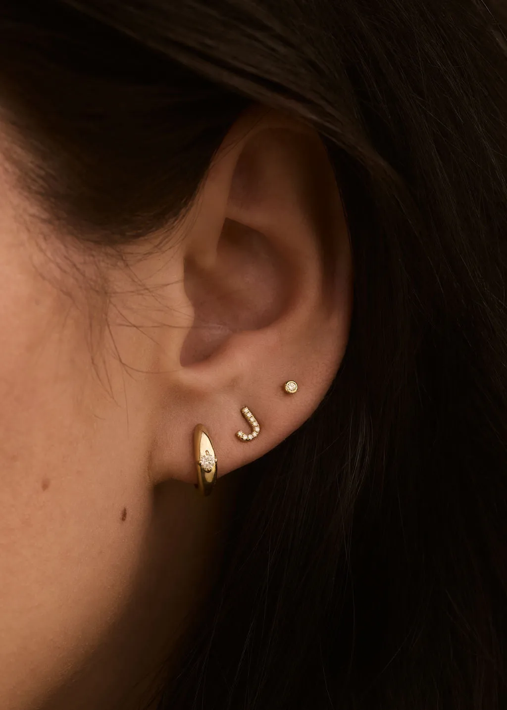 Diamond Stud Piercing Earring sold by Kinn product image thumbnail 2