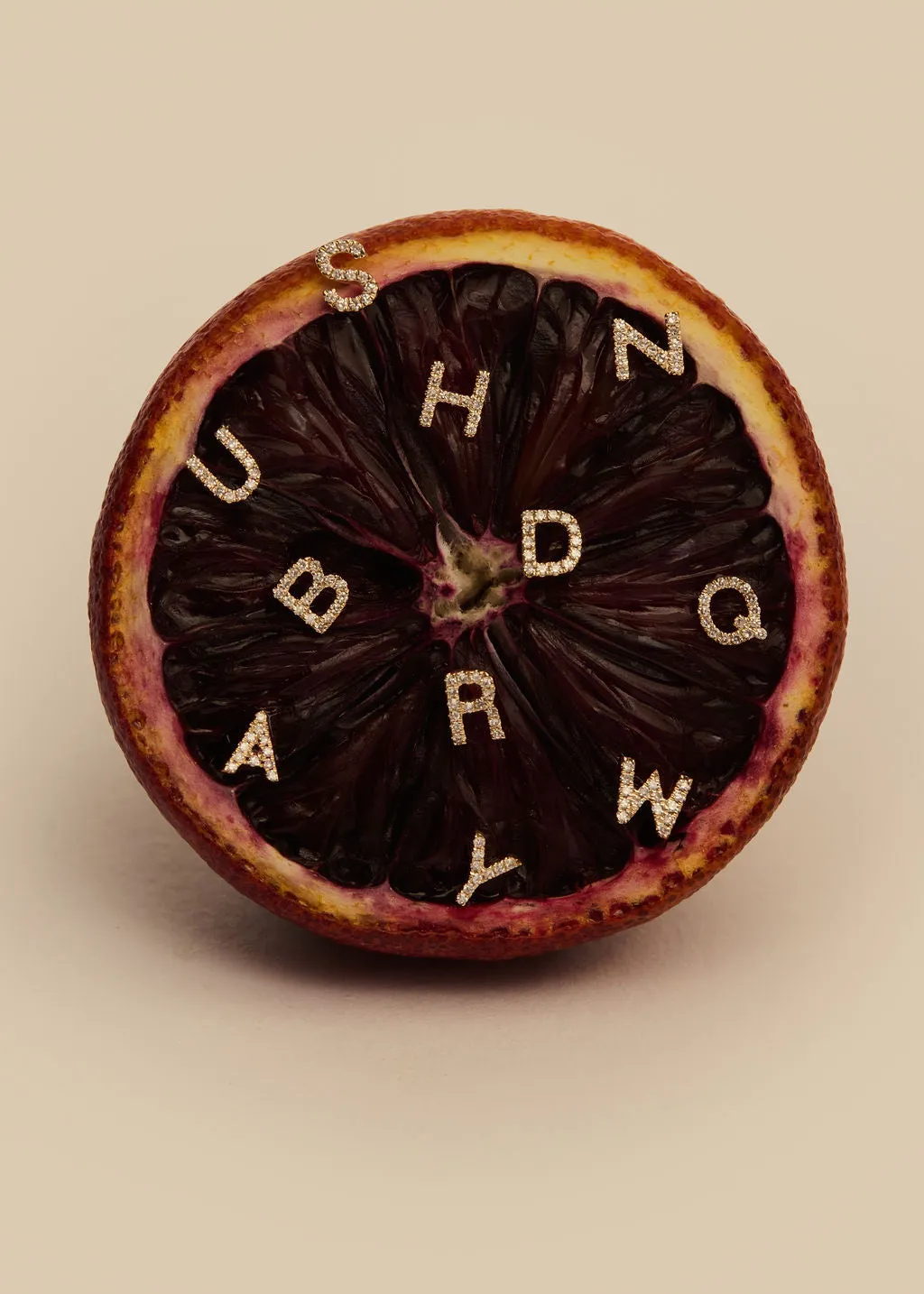 Diamond Initial Stud Earring sold by Kinn product image thumbnail 4