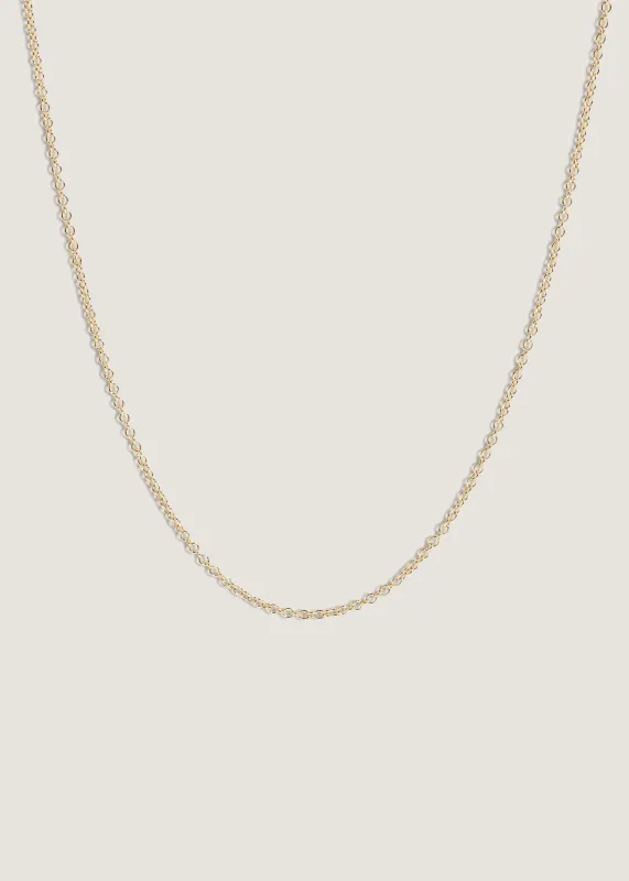 Bébé Micro Rolo Link Chain Necklace sold by Kinn