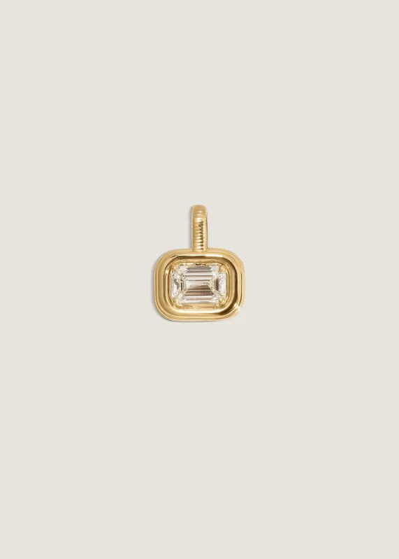Margot Pendant Emerald Cut Diamond sold by Kinn