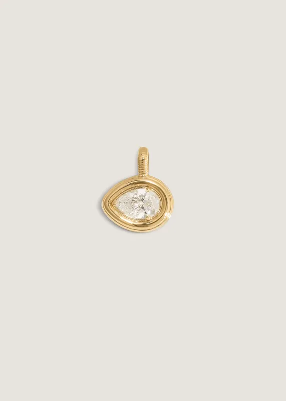Colette Pendant Pear Diamond sold by Kinn