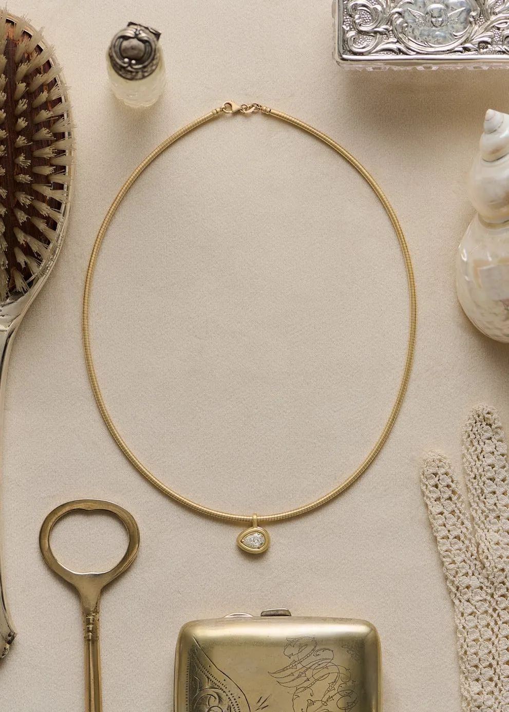 Colette Pendant Pear Diamond sold by Kinn product image thumbnail 3