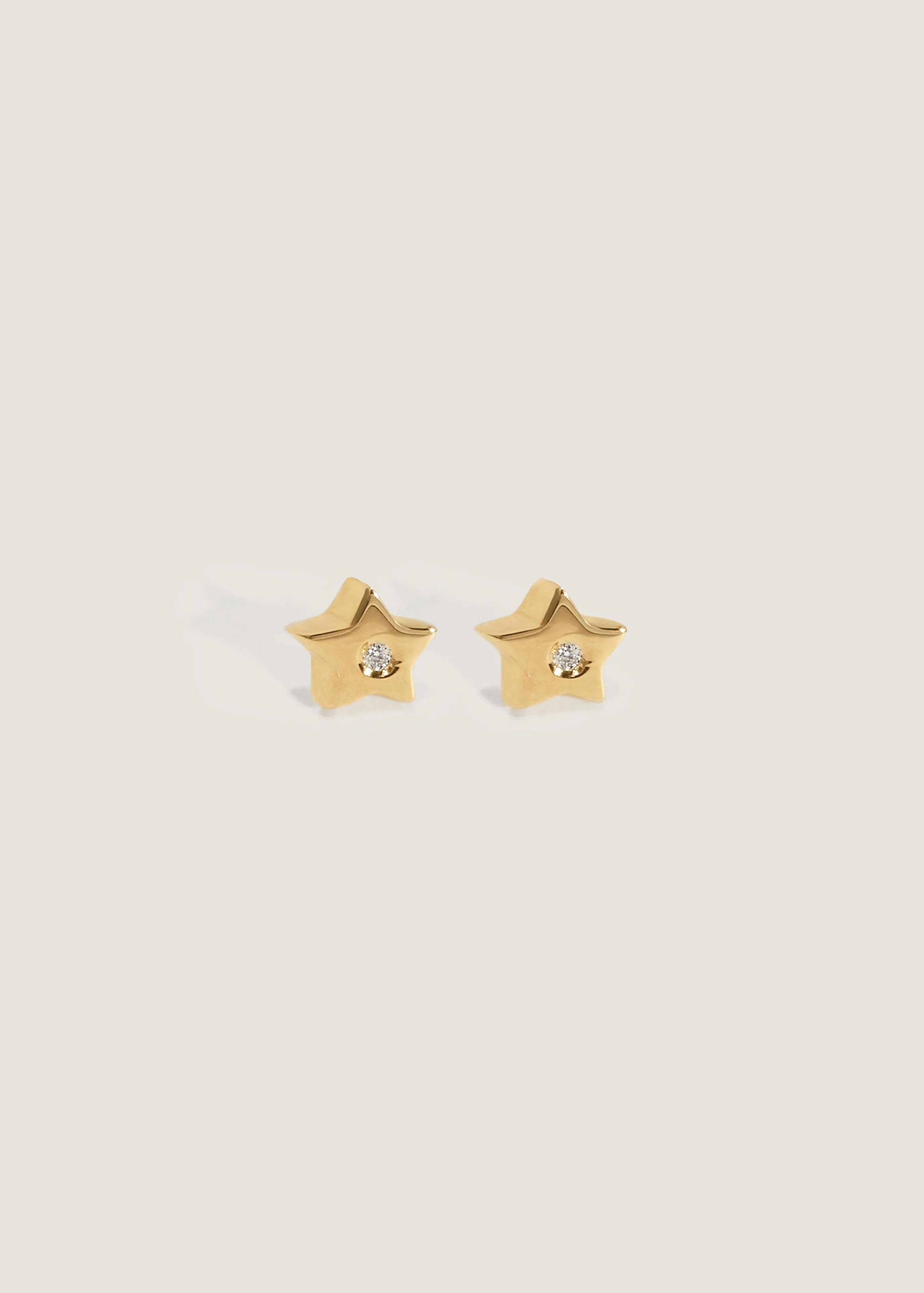Bébé Star Stud Earrings Diamond sold by Kinn
