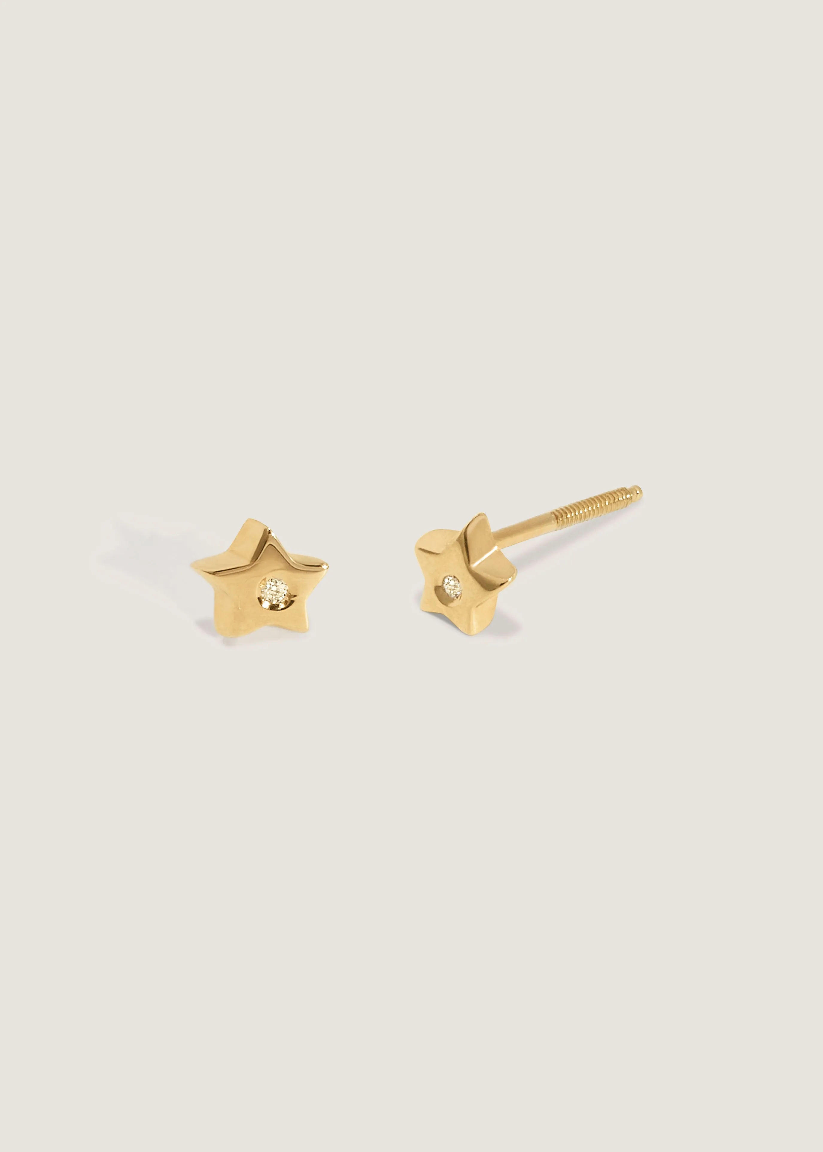Bébé Star Stud Earrings Diamond sold by Kinn product image thumbnail 5