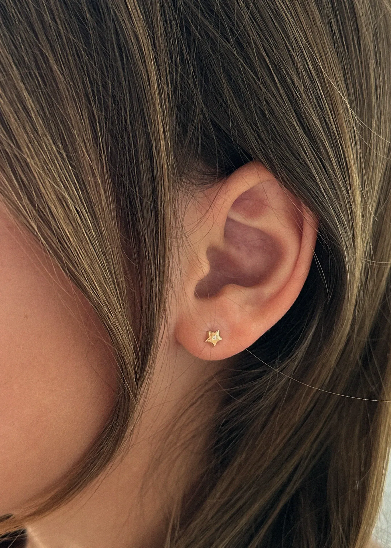 Bébé Star Stud Earrings Diamond sold by Kinn product image thumbnail 4