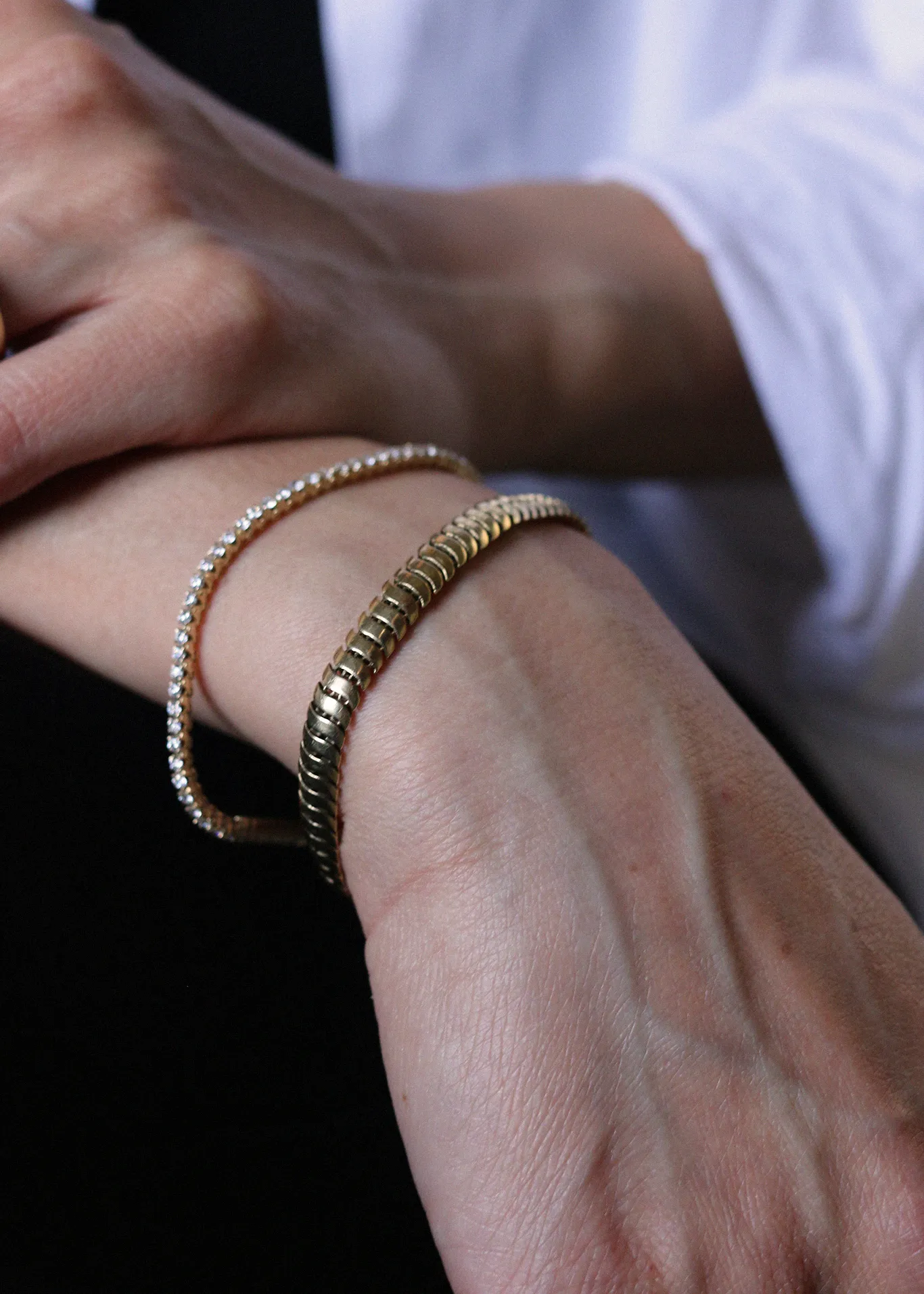 Eternity Diana Tennis Bracelet 3ctw Yellow Gold sold by Kinn product image thumbnail 5