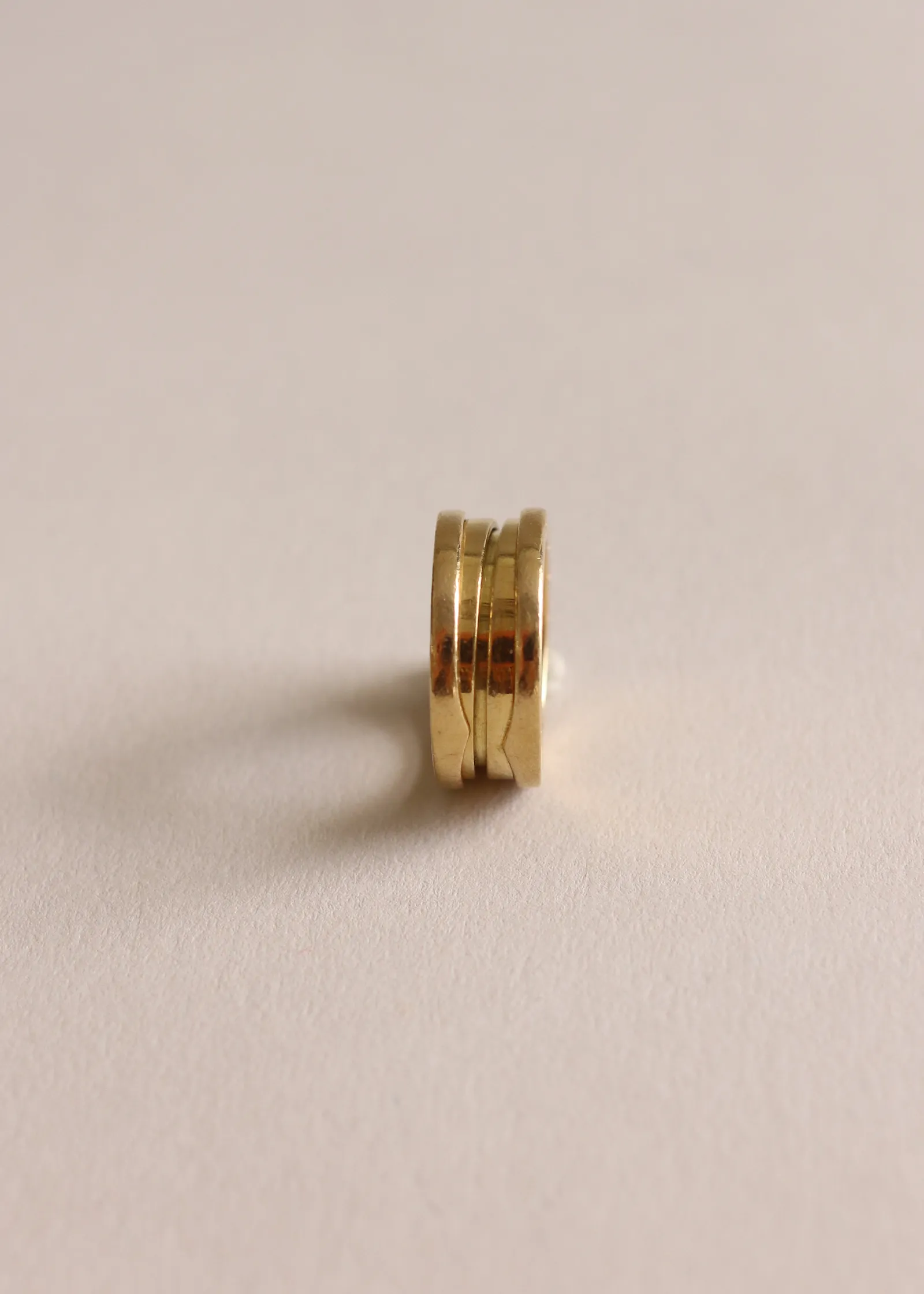Vintage Bulgari 18k Slider Gold Ring sold by Kinn product image thumbnail 2