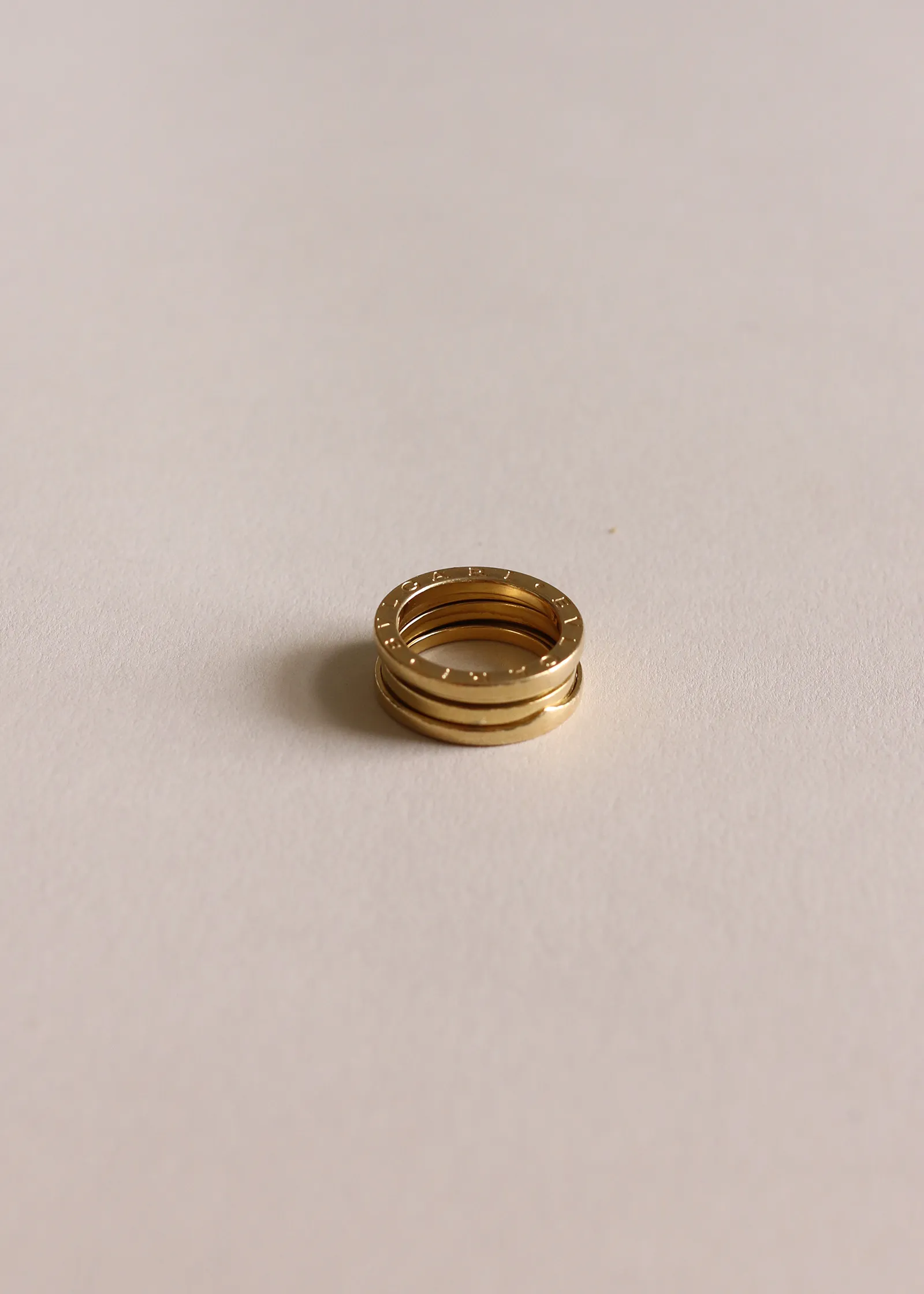Vintage Bulgari 18k Slider Gold Ring sold by Kinn product image thumbnail 3