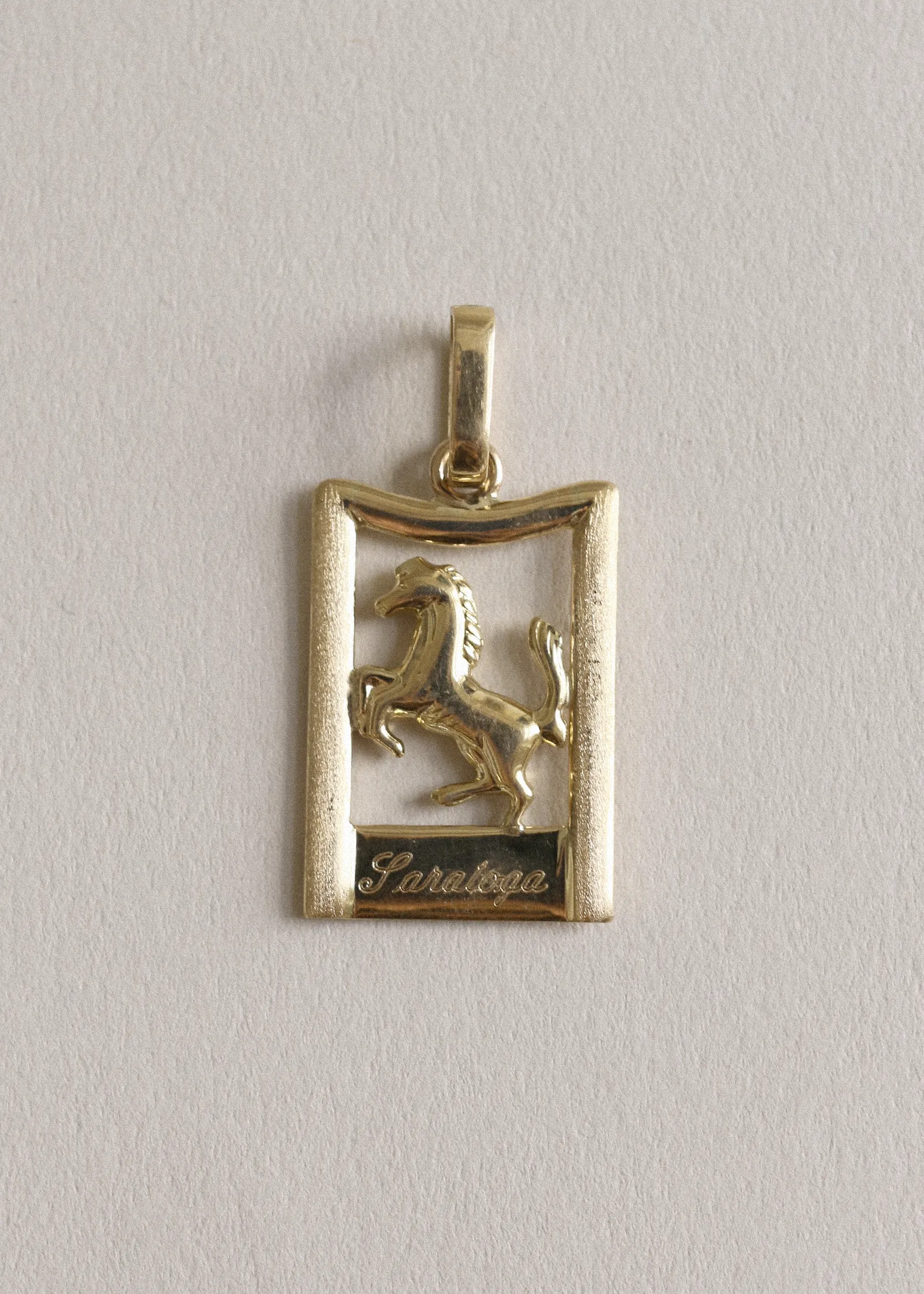 Vintage 18k Saratoga Race Horse Pendant sold by Kinn product image thumbnail 3