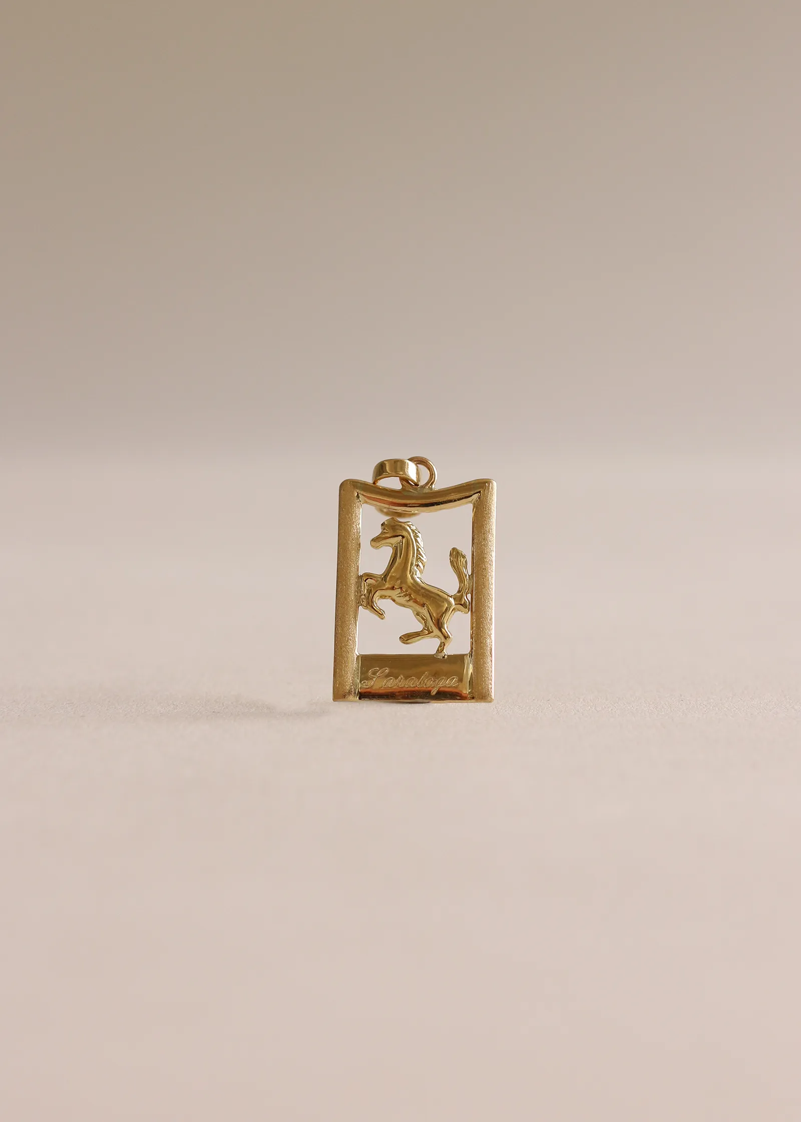 Vintage 18k Saratoga Race Horse Pendant sold by Kinn product image thumbnail 2