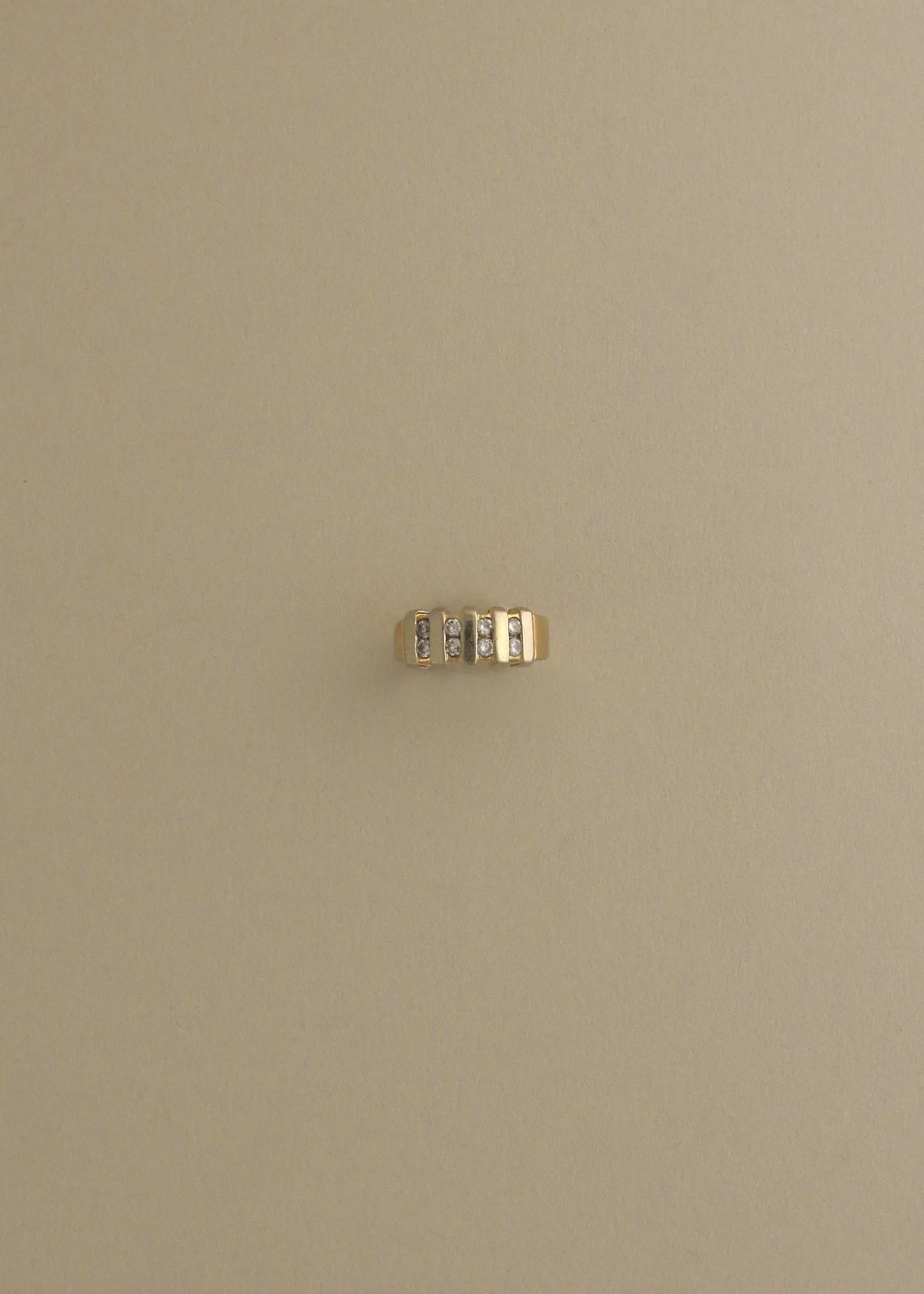 Vintage Channel Diamonds 14k Ring sold by Kinn
