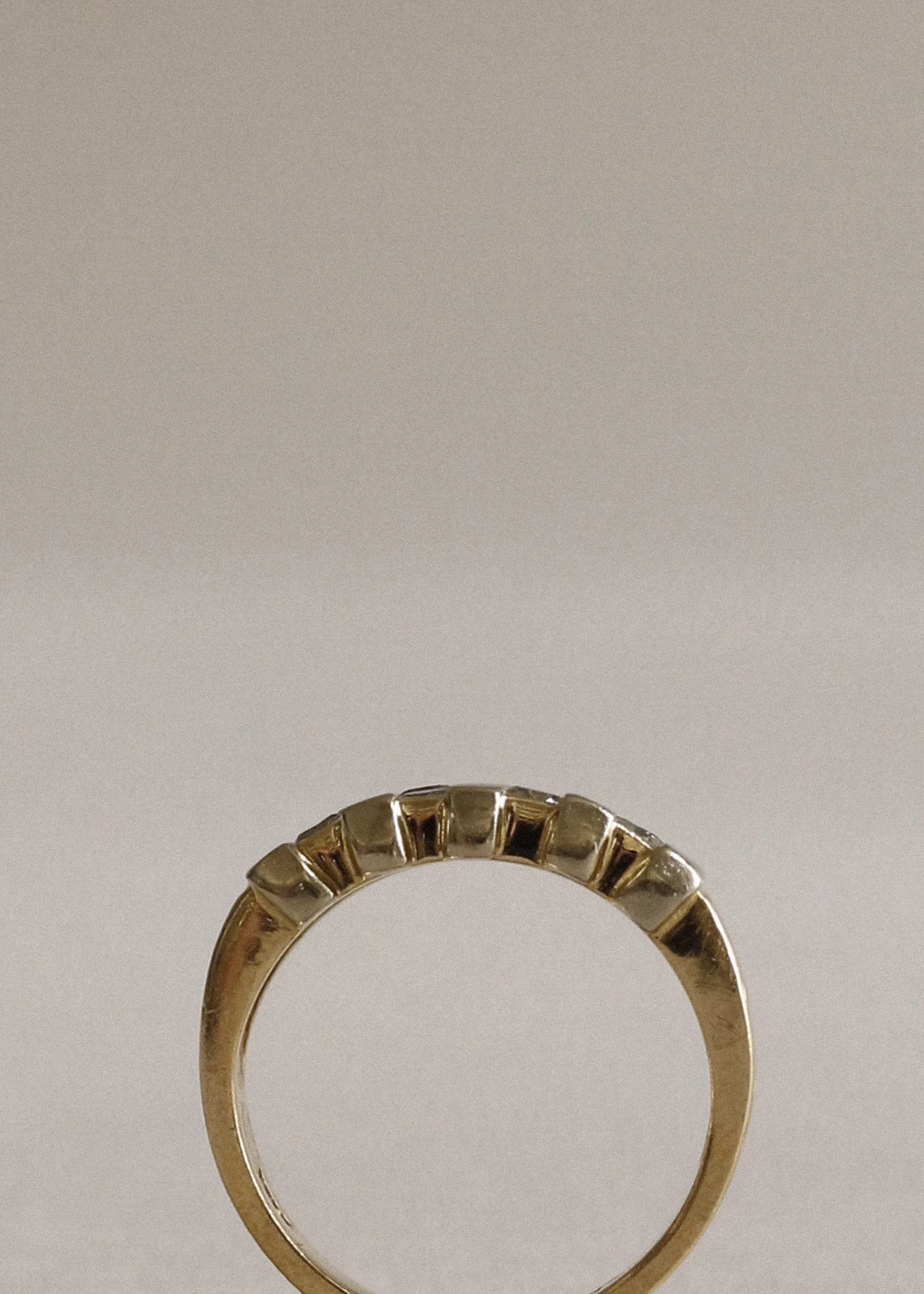 Vintage Channel Diamonds 14k Ring sold by Kinn product image thumbnail 2