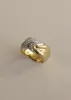 Vintage Pavé Twist 18k Diamond Ring sold by Kinn