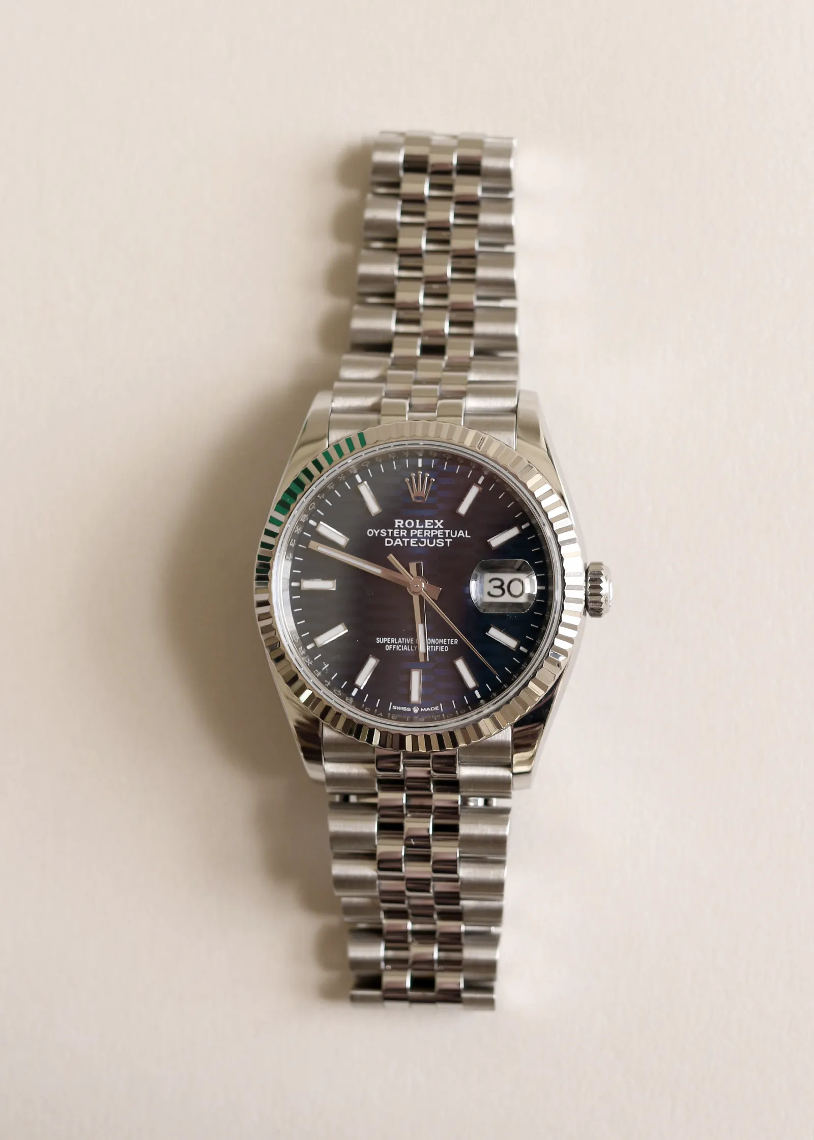 Rolex Datejust 35 126234 Motif Blue Dial Mens Watch sold by Kinn product image thumbnail 5