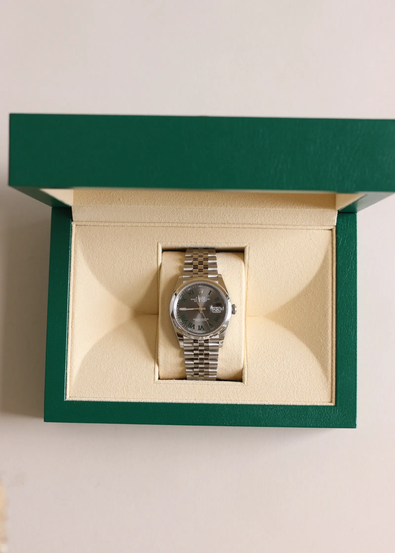 Rolex Datejust Wimbledon 126200 Mens Watch sold by Kinn product image thumbnail 2