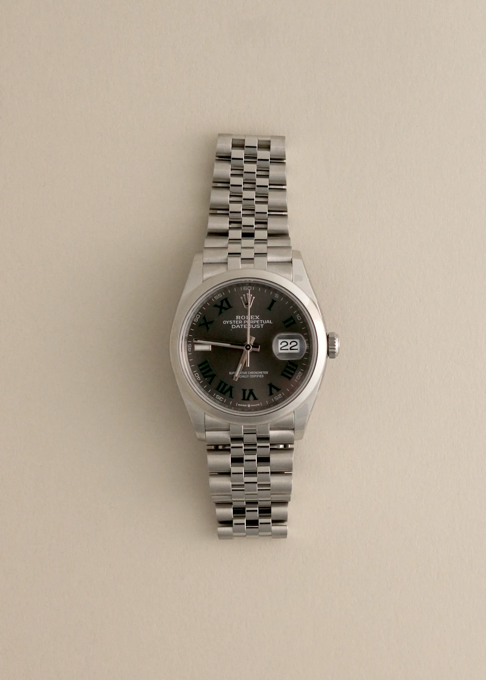 Rolex Datejust Wimbledon 126200 Mens Watch sold by Kinn