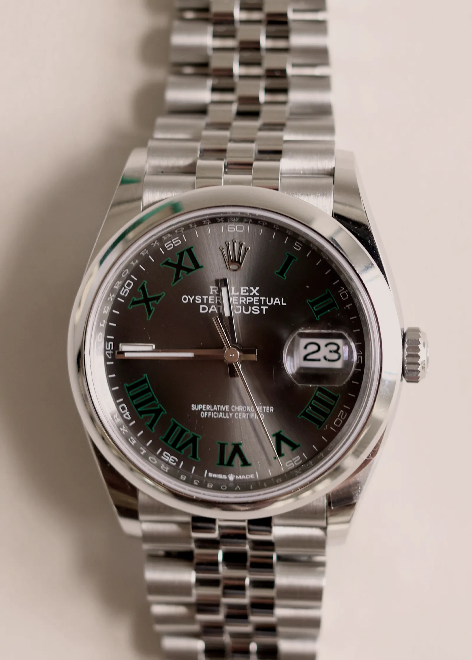 Rolex Datejust Wimbledon 126200 Mens Watch sold by Kinn product image thumbnail 4