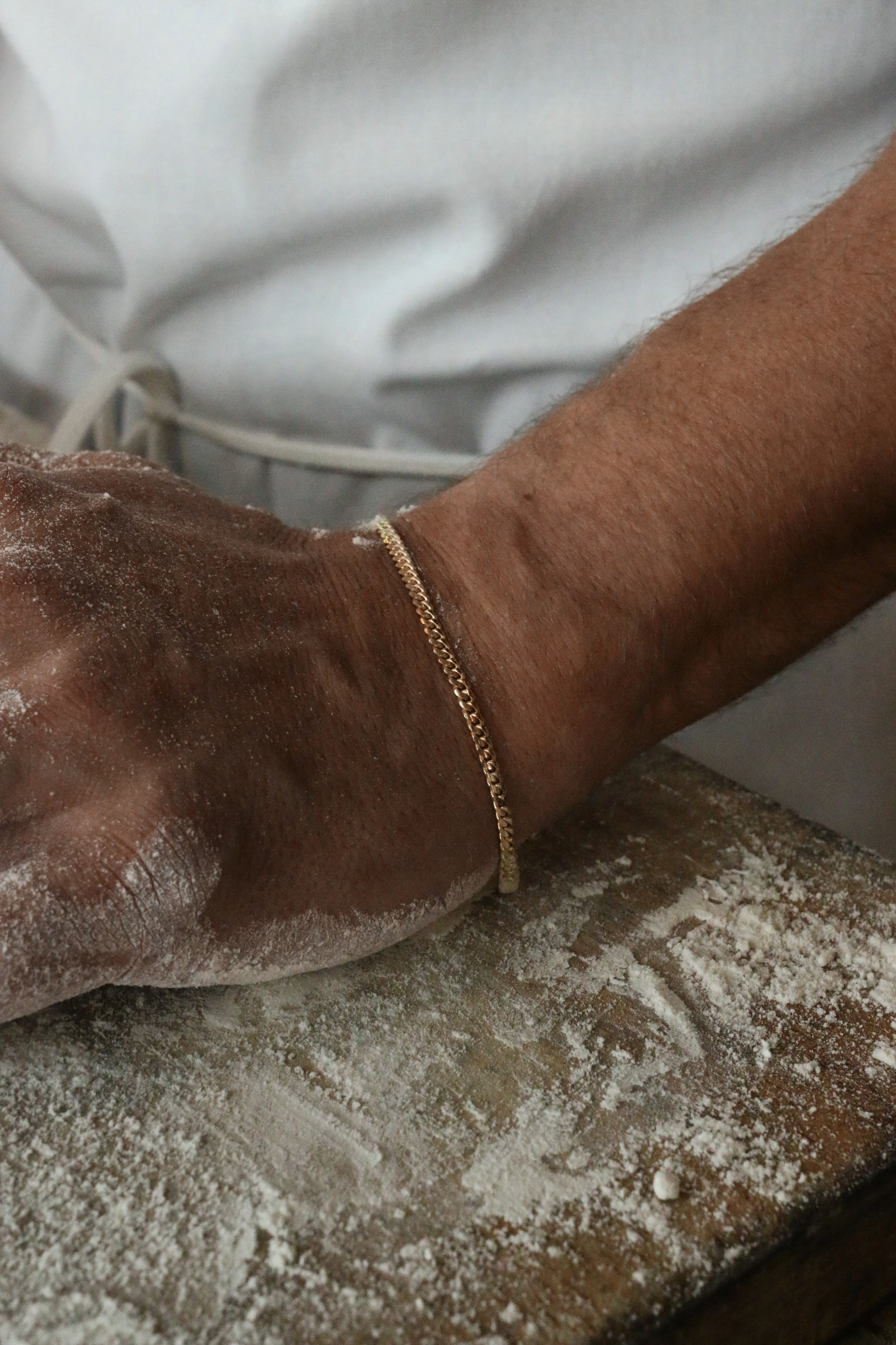 Men's Petite Familia Cuban Bracelet sold by Kinn product image thumbnail 4