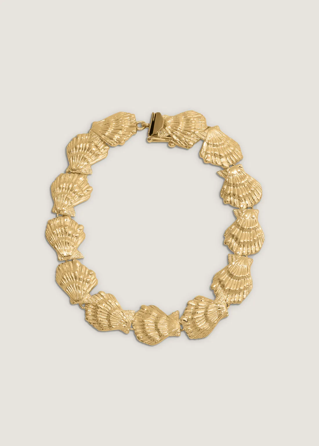 Eternity Shell Bracelet Gold sold by Kinn