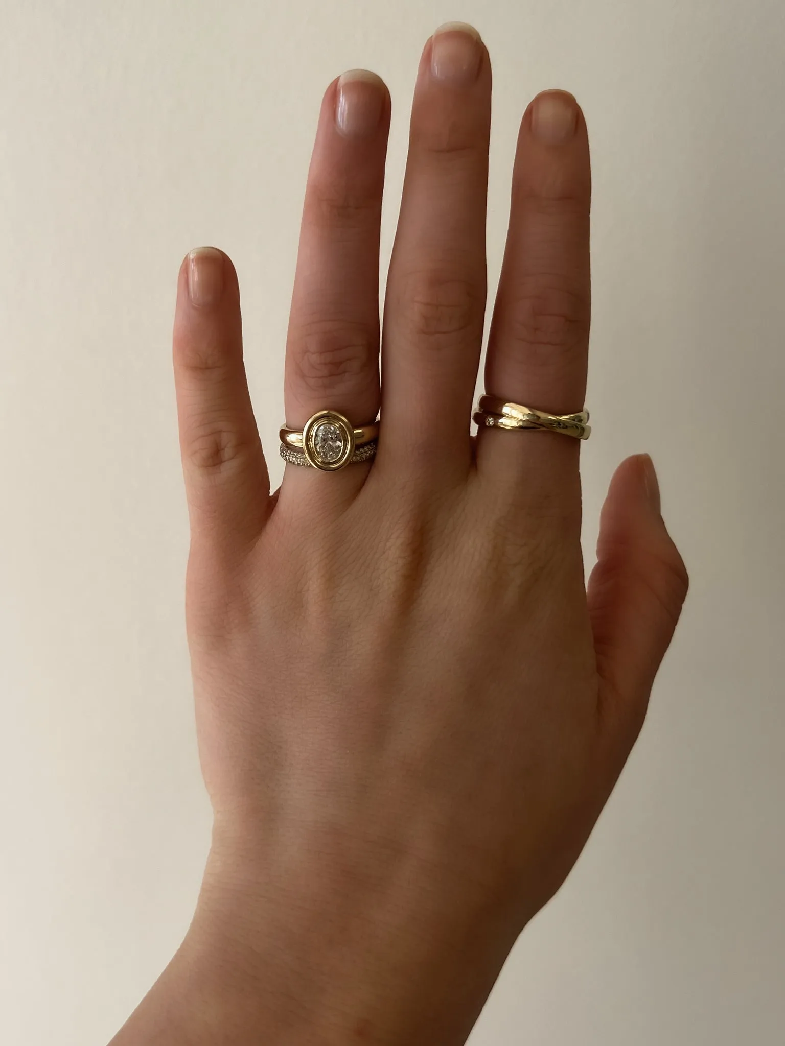 Jardin Oval Ring Diamond sold by Kinn product image thumbnail 5