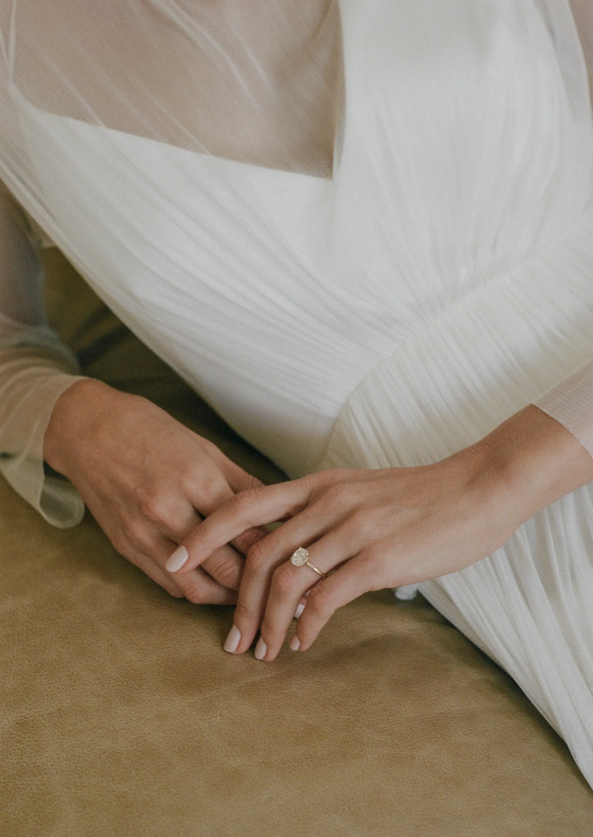 Elizabeth Oval Ring Natural Diamond sold by Kinn product image thumbnail 5