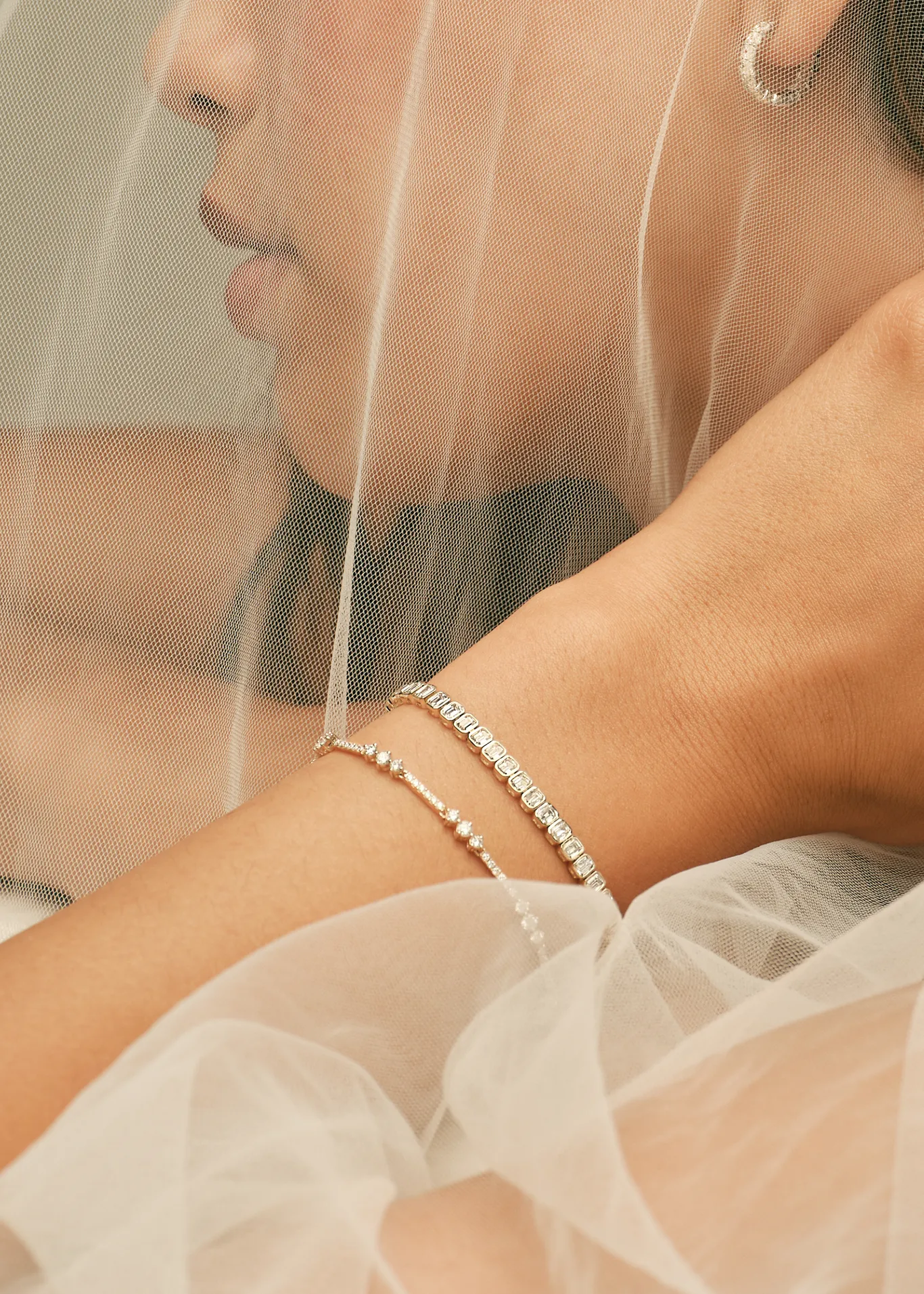 Alina Trio Tennis Bracelet sold by Kinn product image thumbnail 4