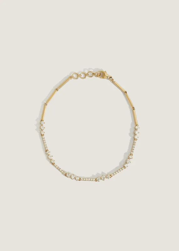 Alina Trio Tennis Bracelet sold by Kinn