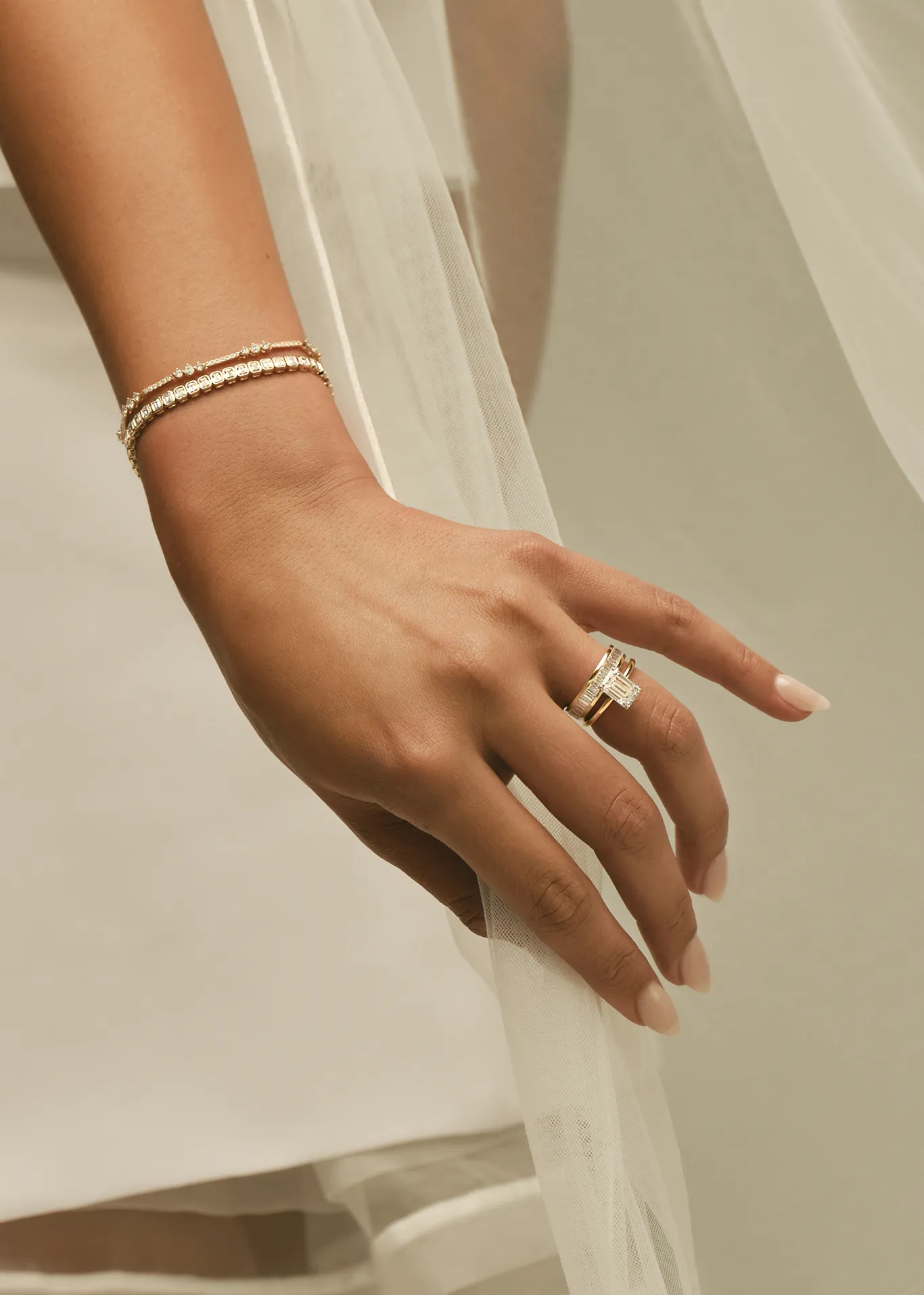 Bobbi Eternity Baguette Ring sold by Kinn product image thumbnail 4