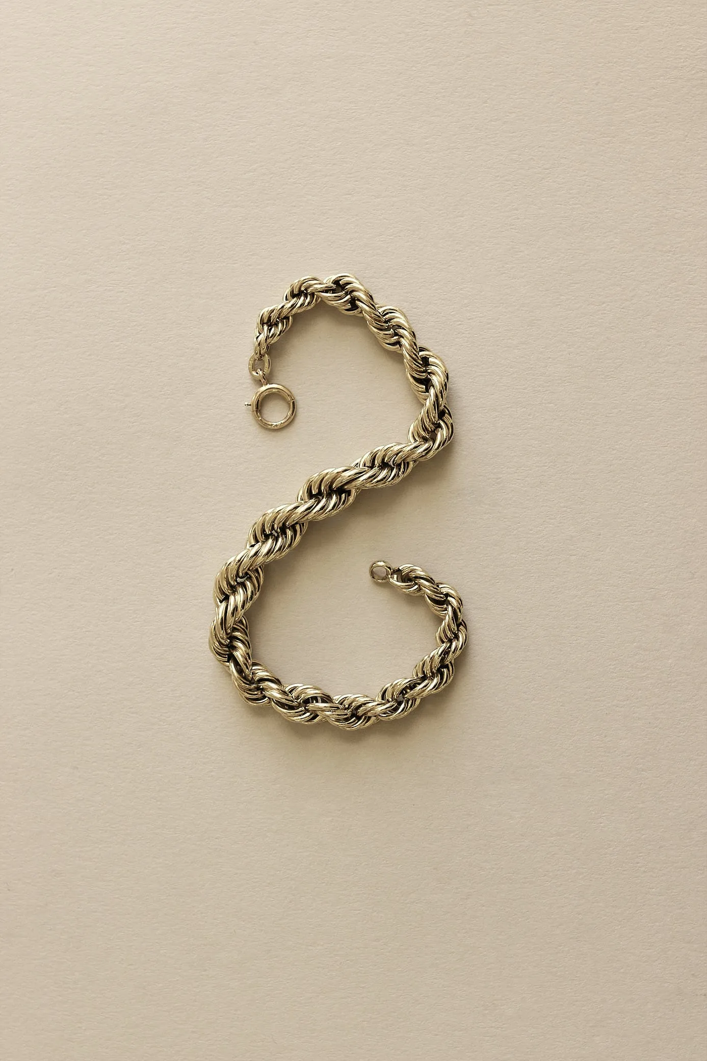 Vintage Bold Rope Chain Bracelet sold by Kinn product image thumbnail 4