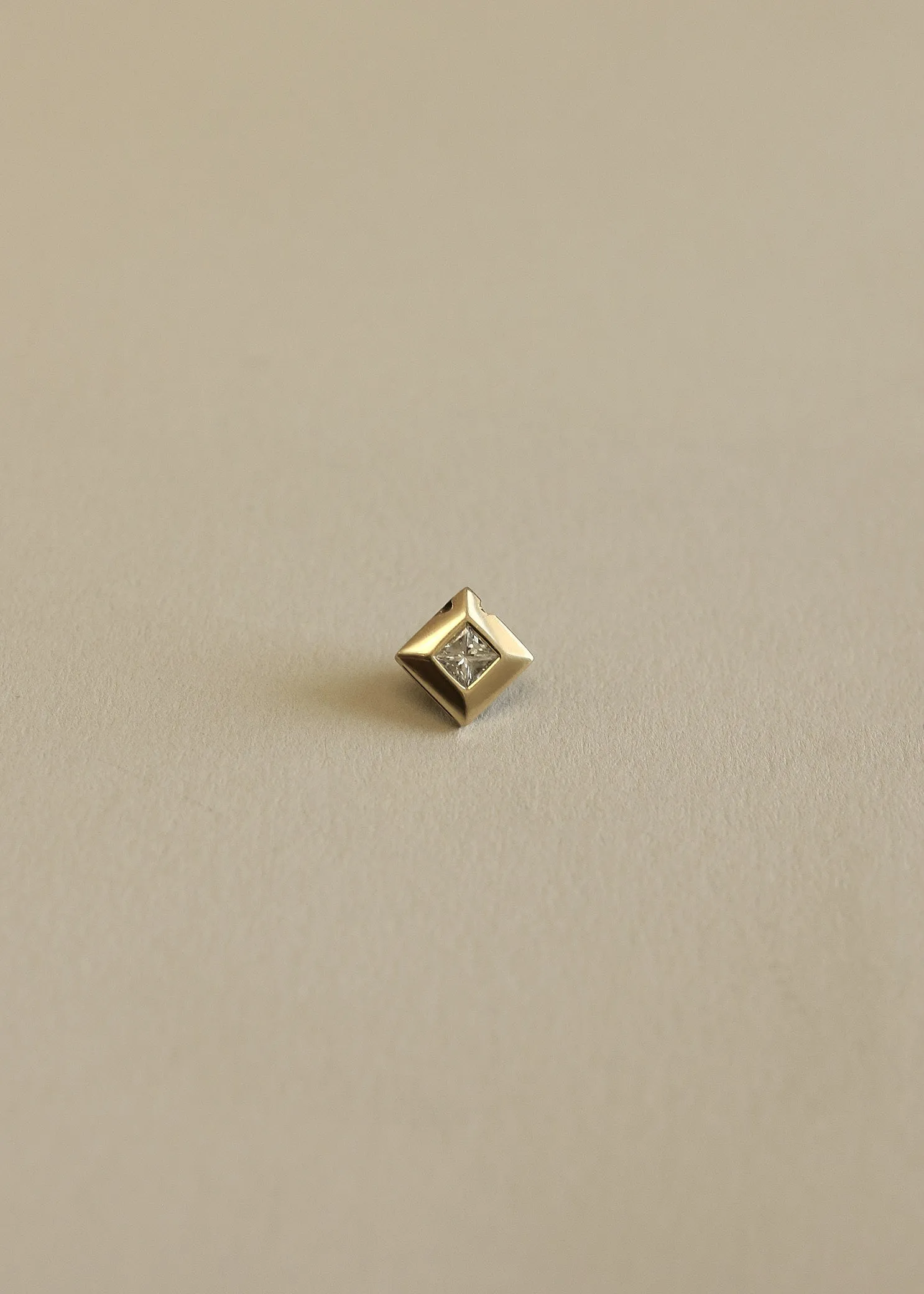Vintage Square Pendant 18K sold by Kinn