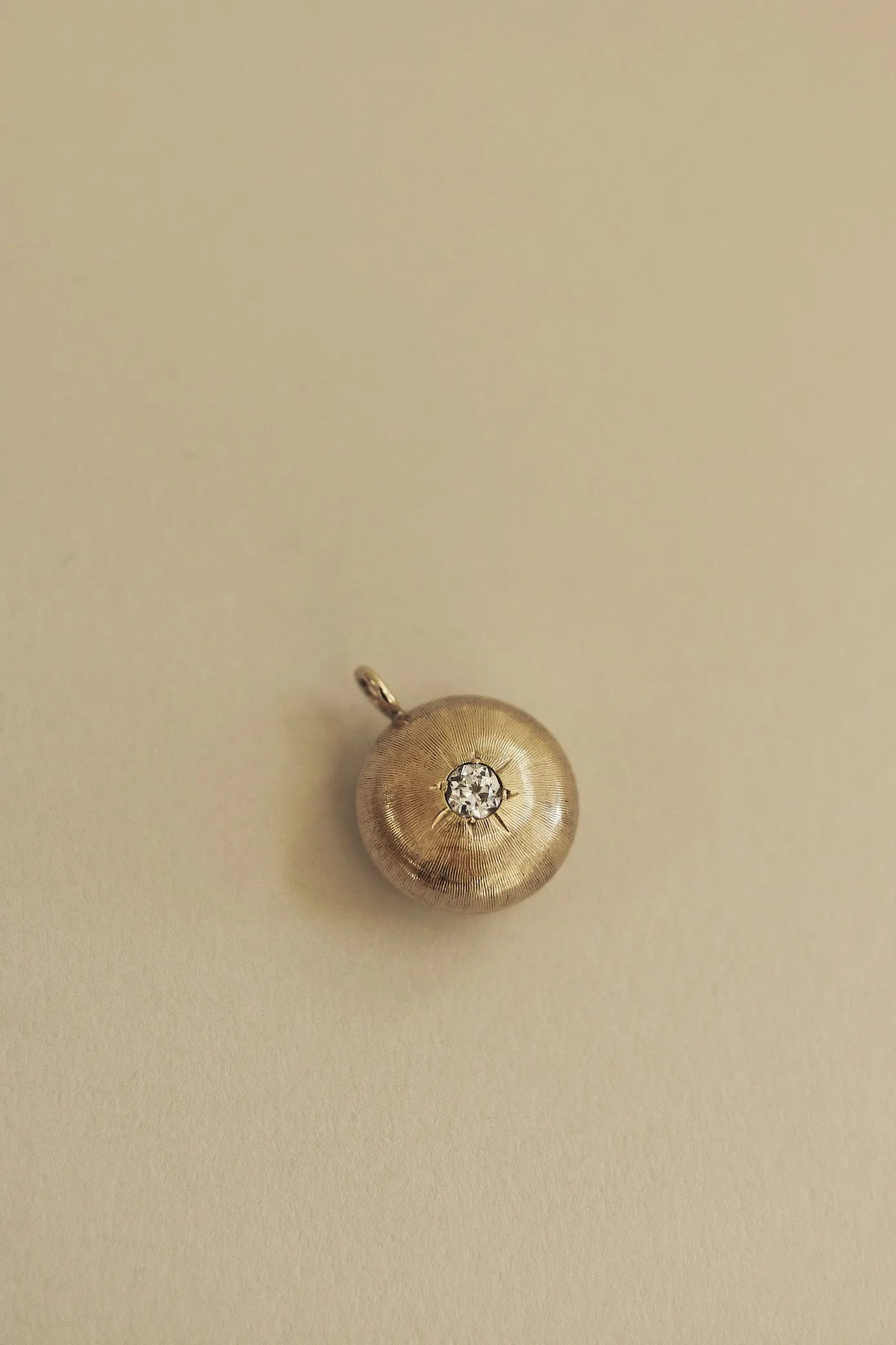 Vintage Round Puffed Pendant sold by Kinn product image thumbnail 2