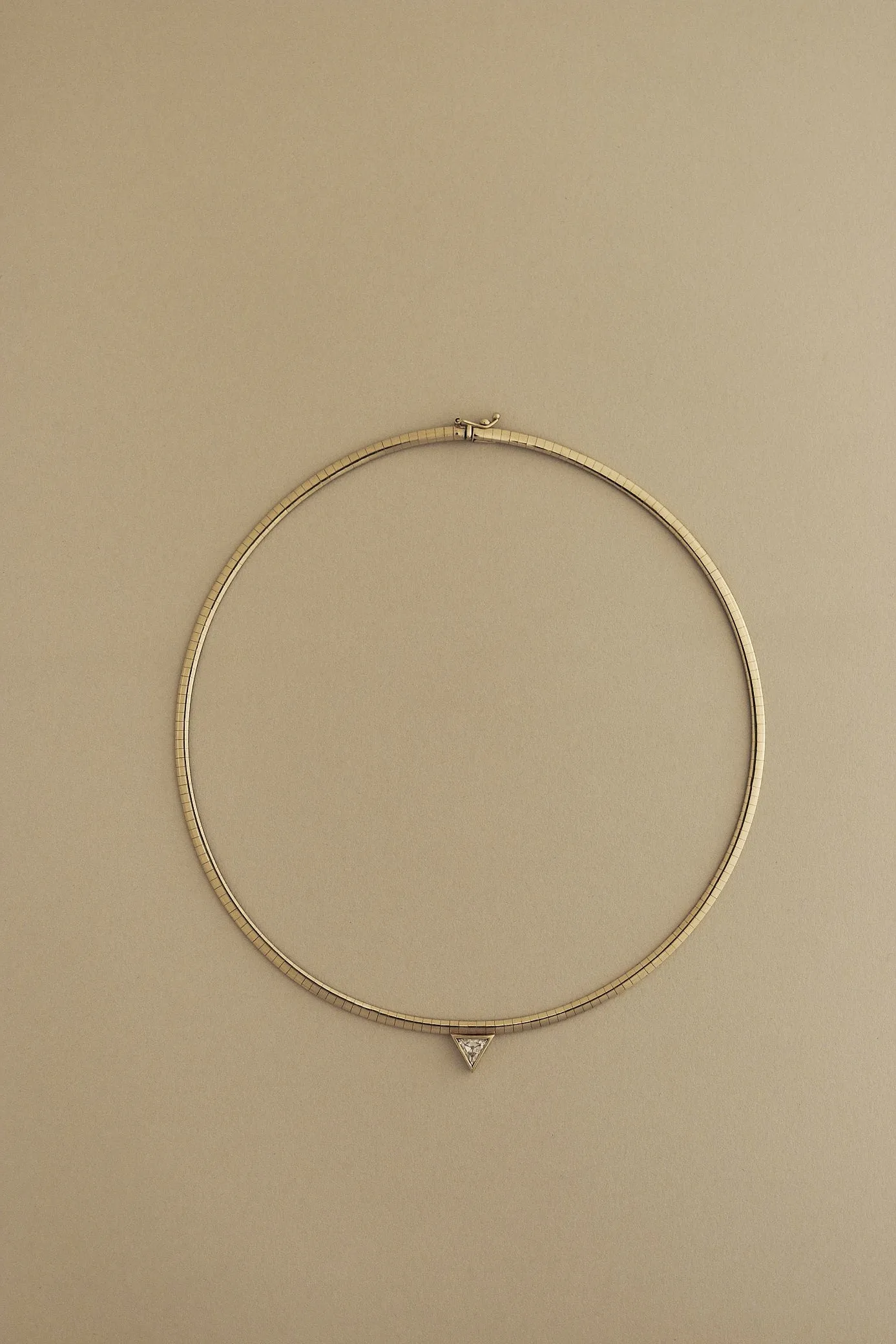 Vintage Heirloom Triangle Diamond Necklace sold by Kinn