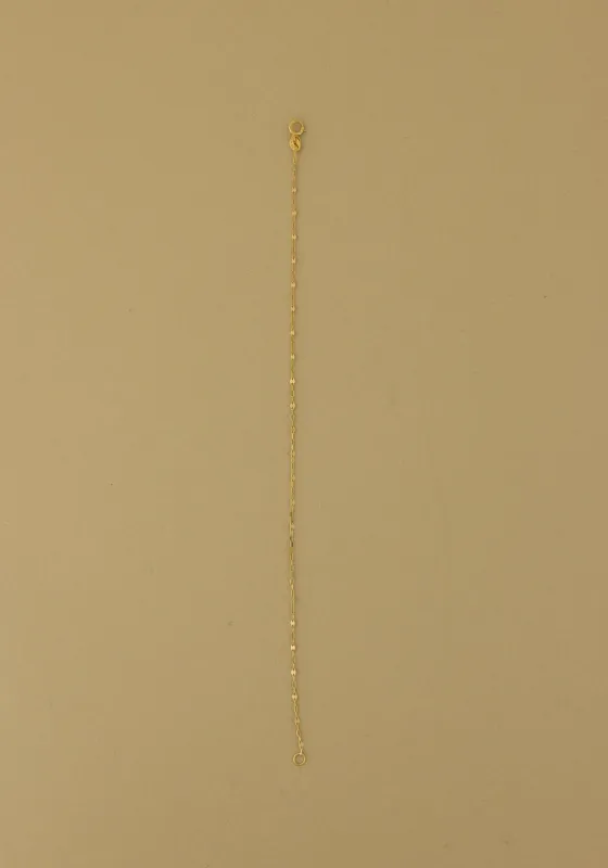 Archive Diamond Cut Rolo Chain Bracelet sold by Kinn