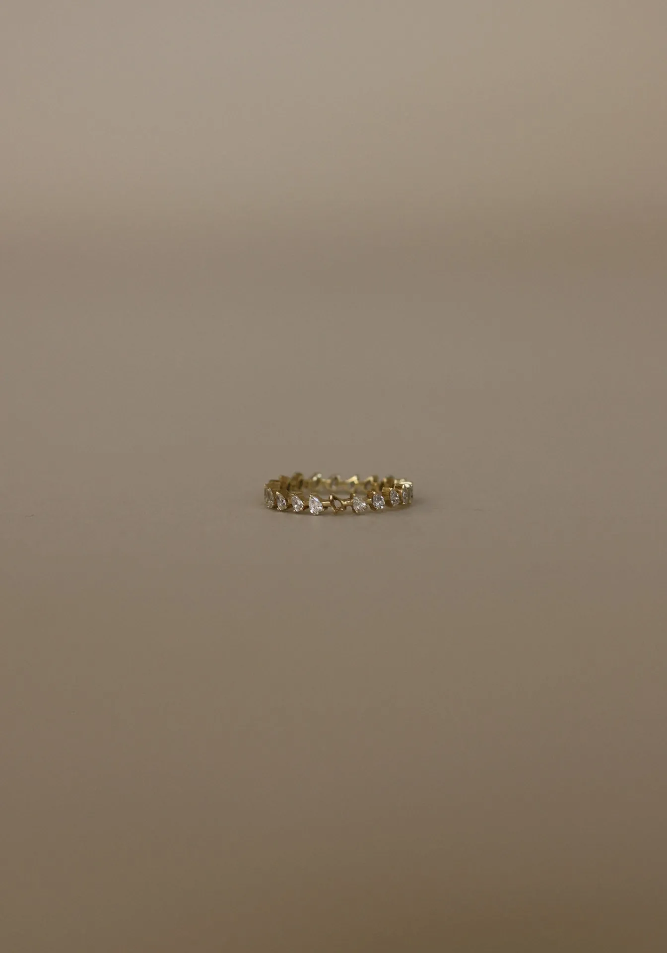 Archive Teardrop Eternity Ring - Natural Diamonds sold by Kinn product image thumbnail 2