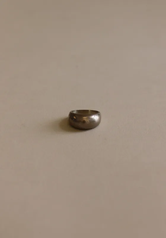 Archive Dare To Love Bold Classic Dome Ring Silver sold by Kinn