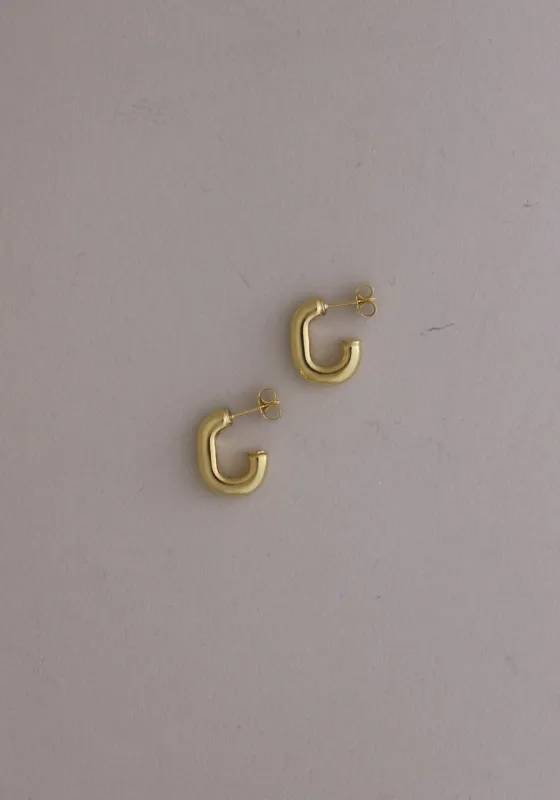 Archive J Hoop Earrings sold by Kinn