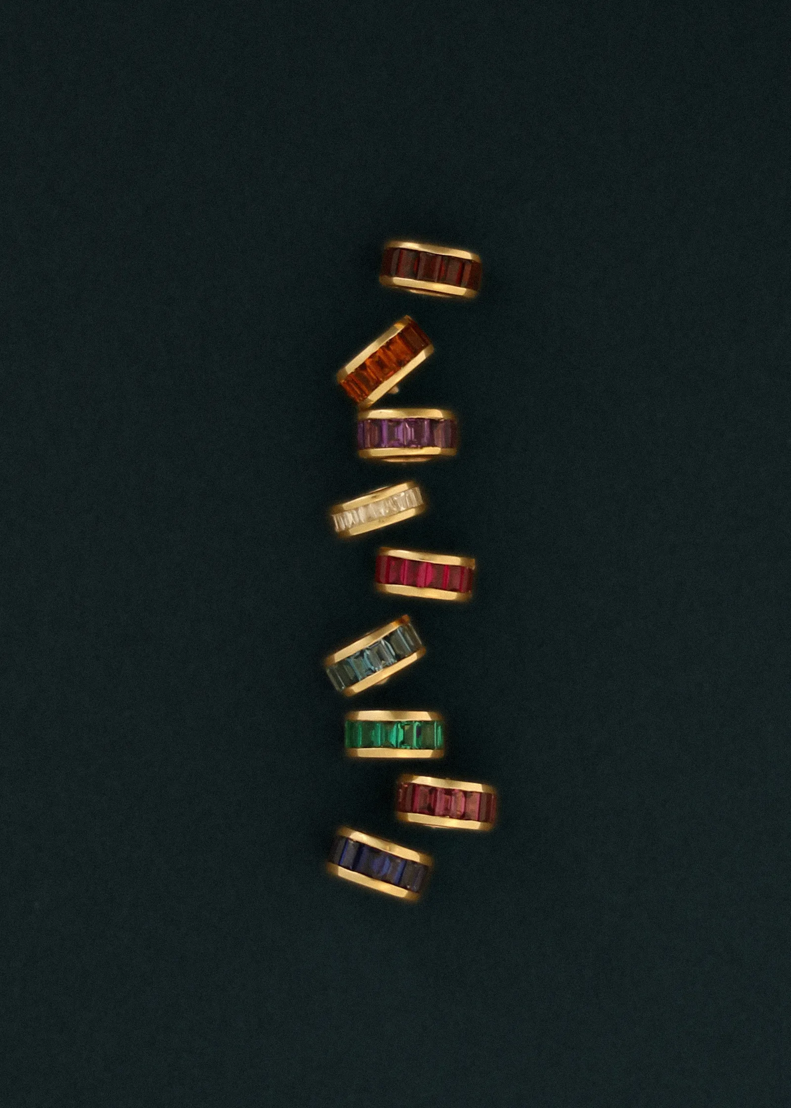 Milestone Baguette Birthstone Charm Sapphire sold by Kinn product image thumbnail 5