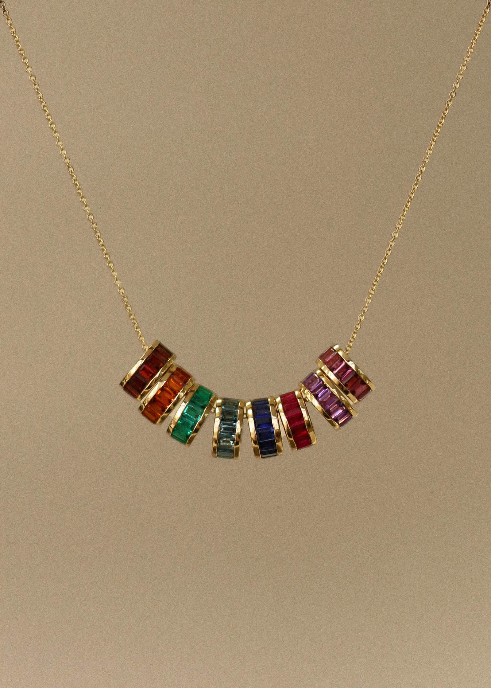 Milestone Baguette Birthstone Charm Sapphire sold by Kinn product image thumbnail 3