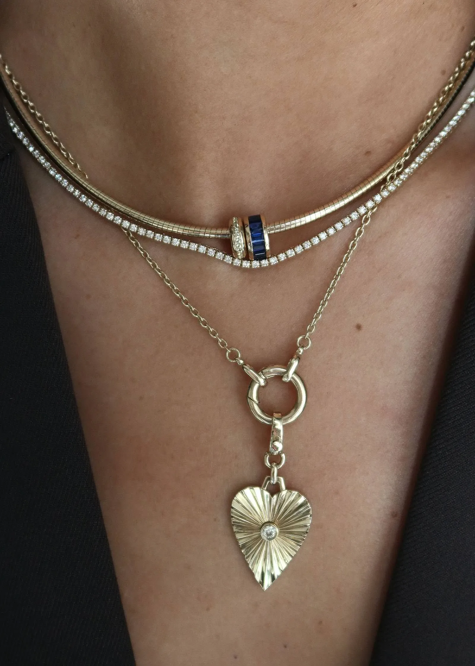 Milestone Baguette Birthstone Charm Sapphire sold by Kinn product image thumbnail 4