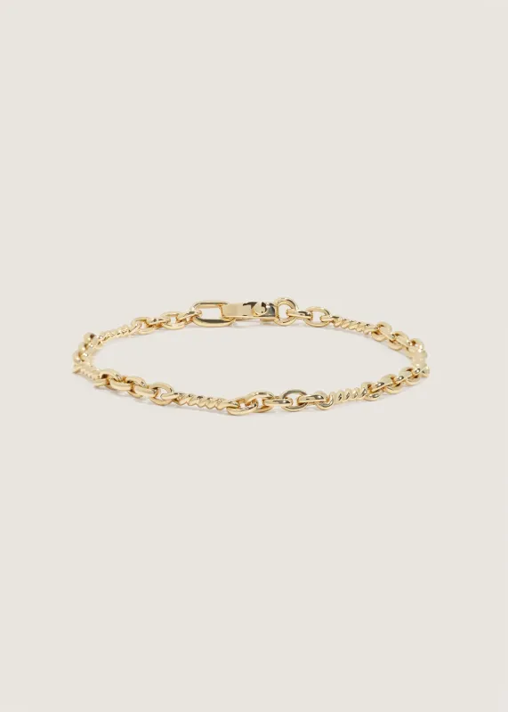 Claire Twist Chain Bracelet sold by Kinn