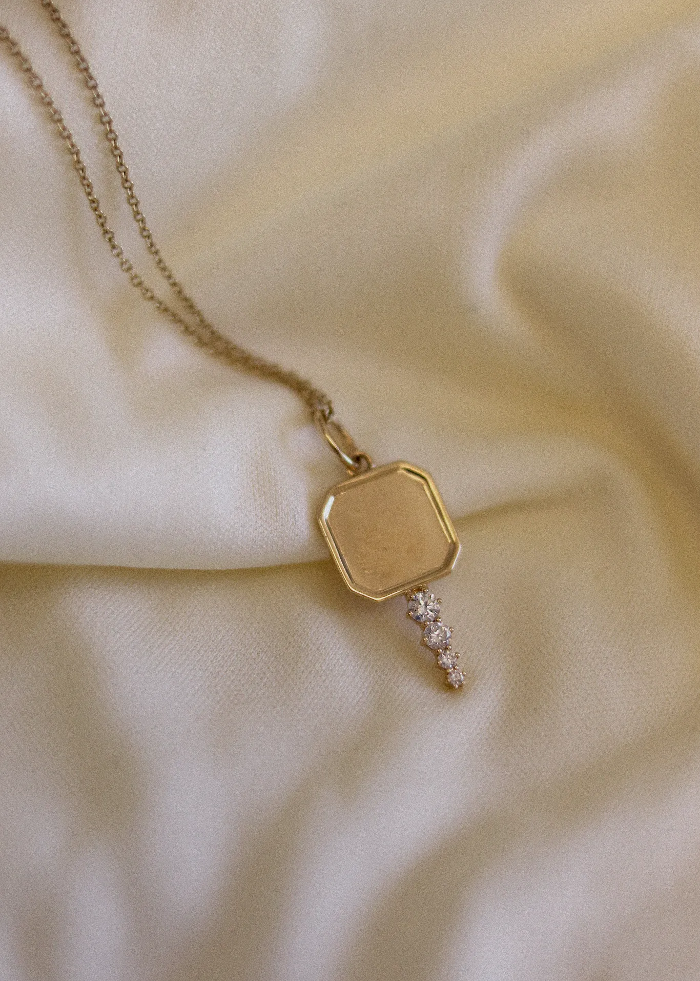 Legacy Key Pendant Diamond Necklace sold by Kinn product image thumbnail 3