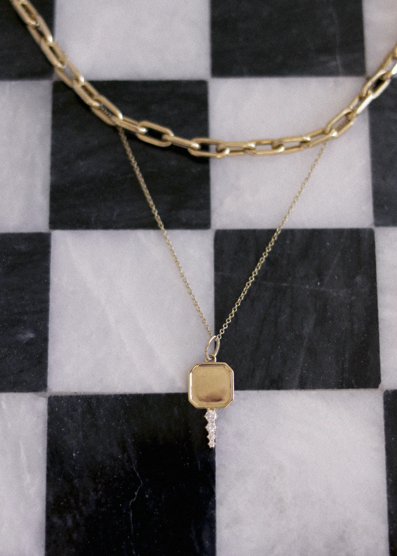 Legacy Key Pendant Diamond Necklace sold by Kinn product image thumbnail 4