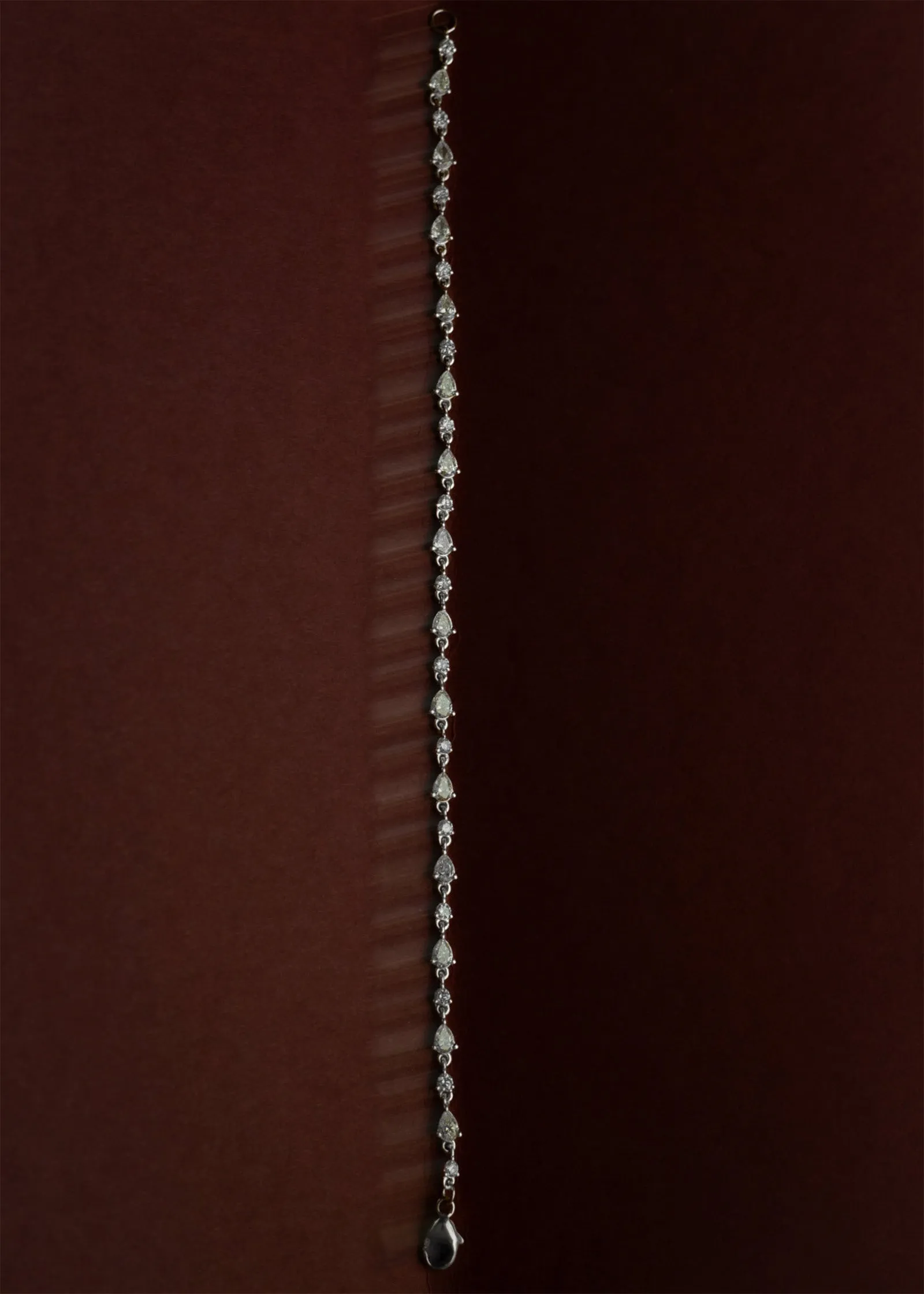 Juliette Diamond Row Bracelet White Gold sold by Kinn product image thumbnail 2