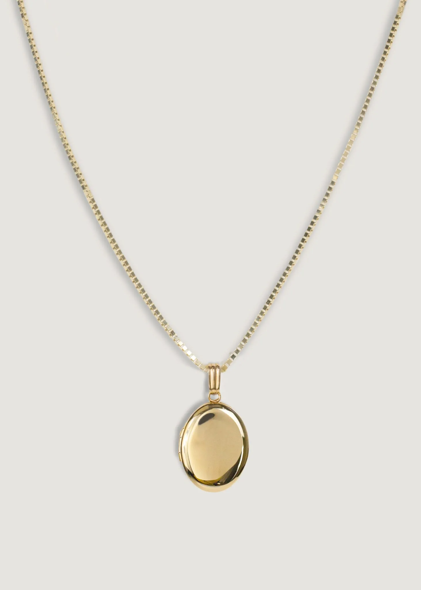Maison Oval Locket Necklace sold by Kinn product image thumbnail 4