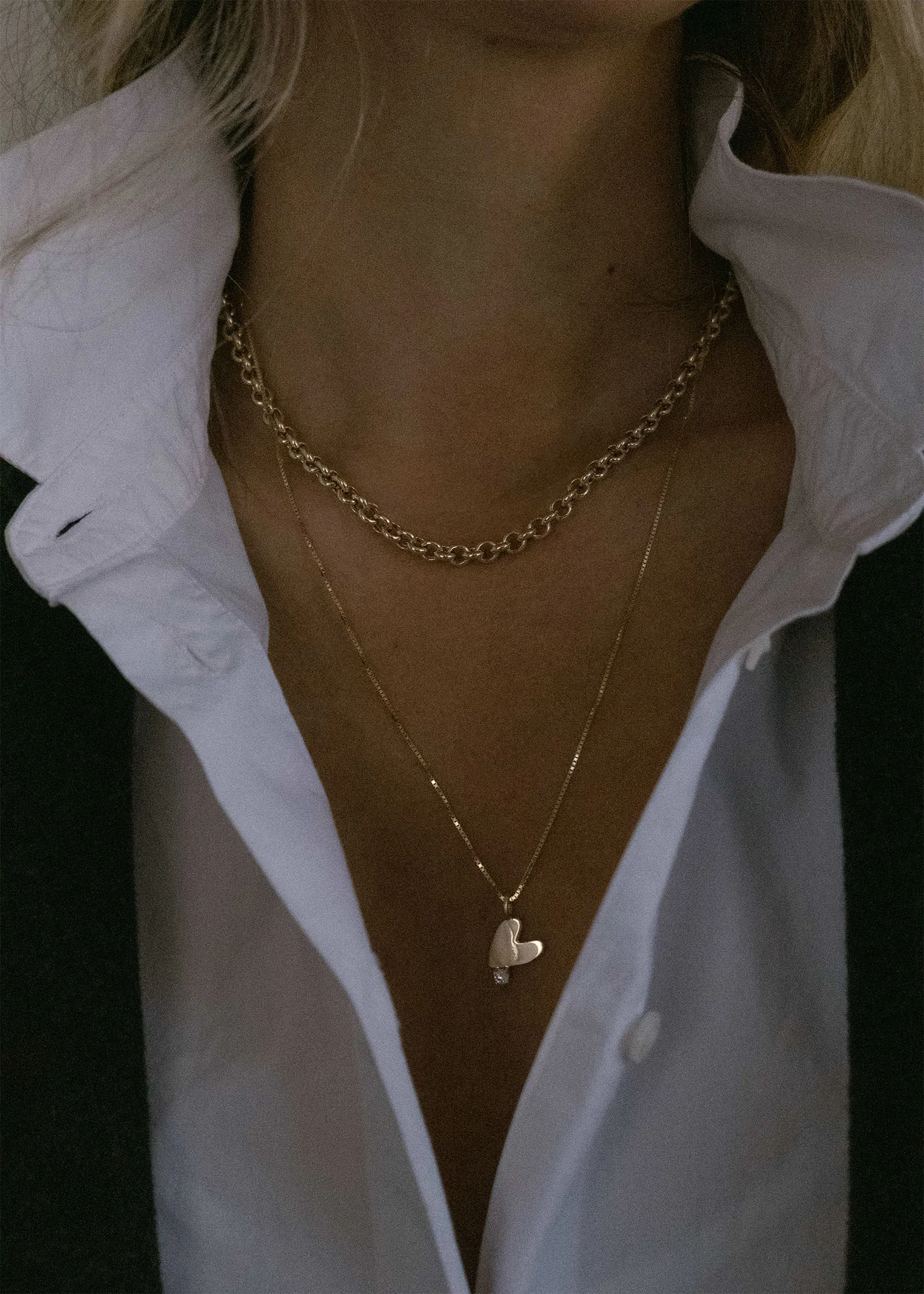 Amour Diamond Heart Pendant Necklace sold by Kinn product image thumbnail 2