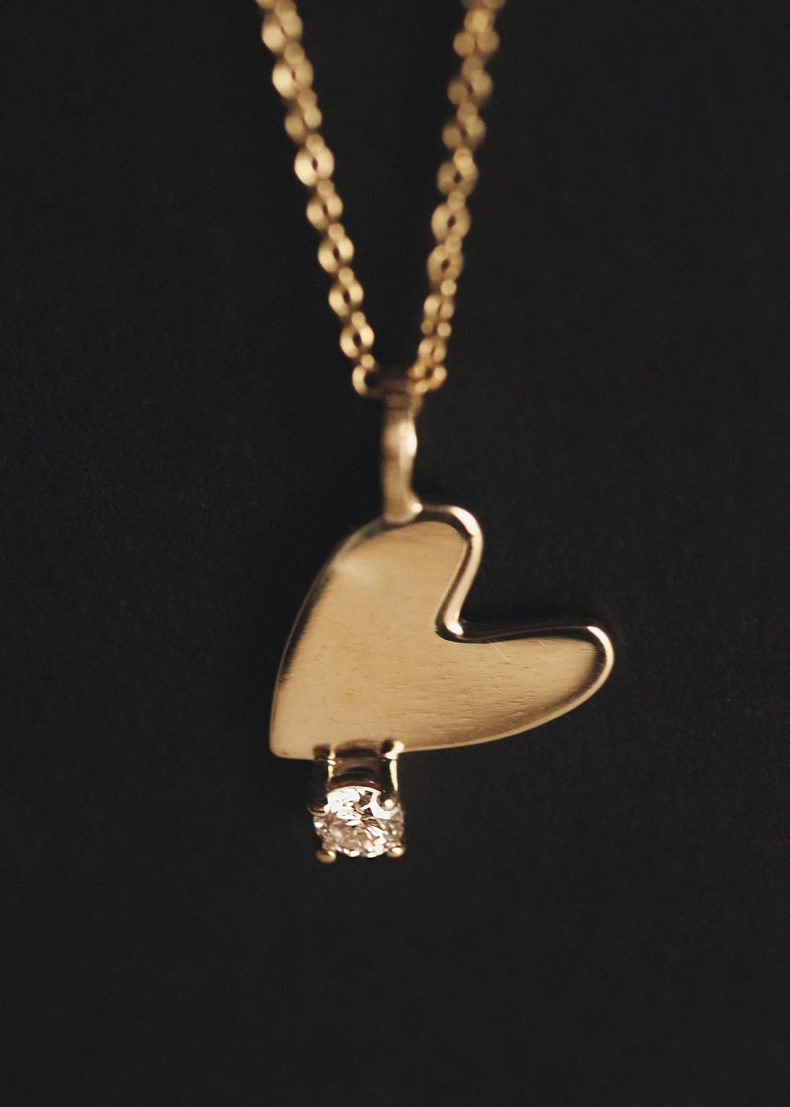 Amour Diamond Heart Pendant Necklace sold by Kinn product image thumbnail 3